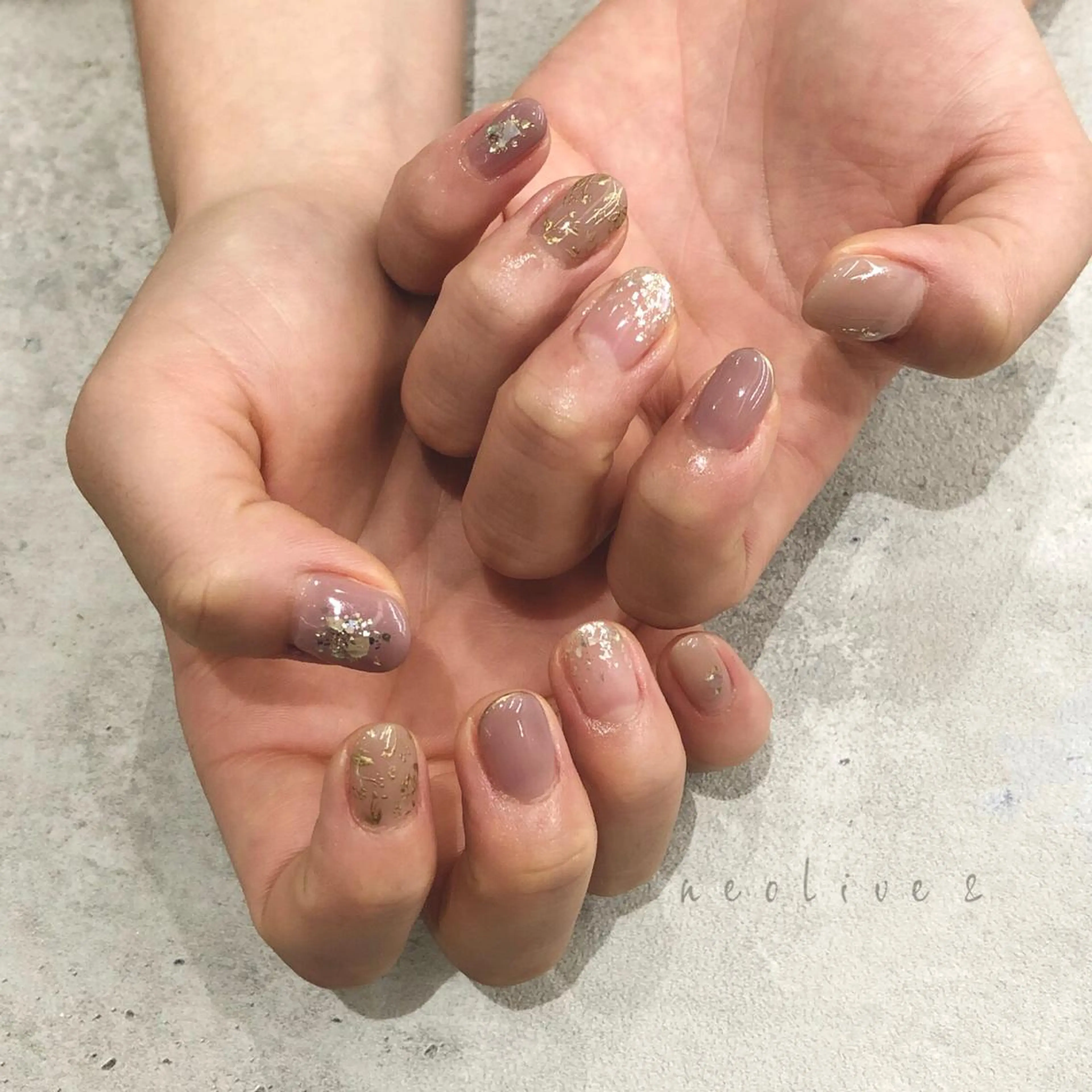 ネイル ハンドネイル Yuriko Omi パラジェル/渋谷のネイルデザイン