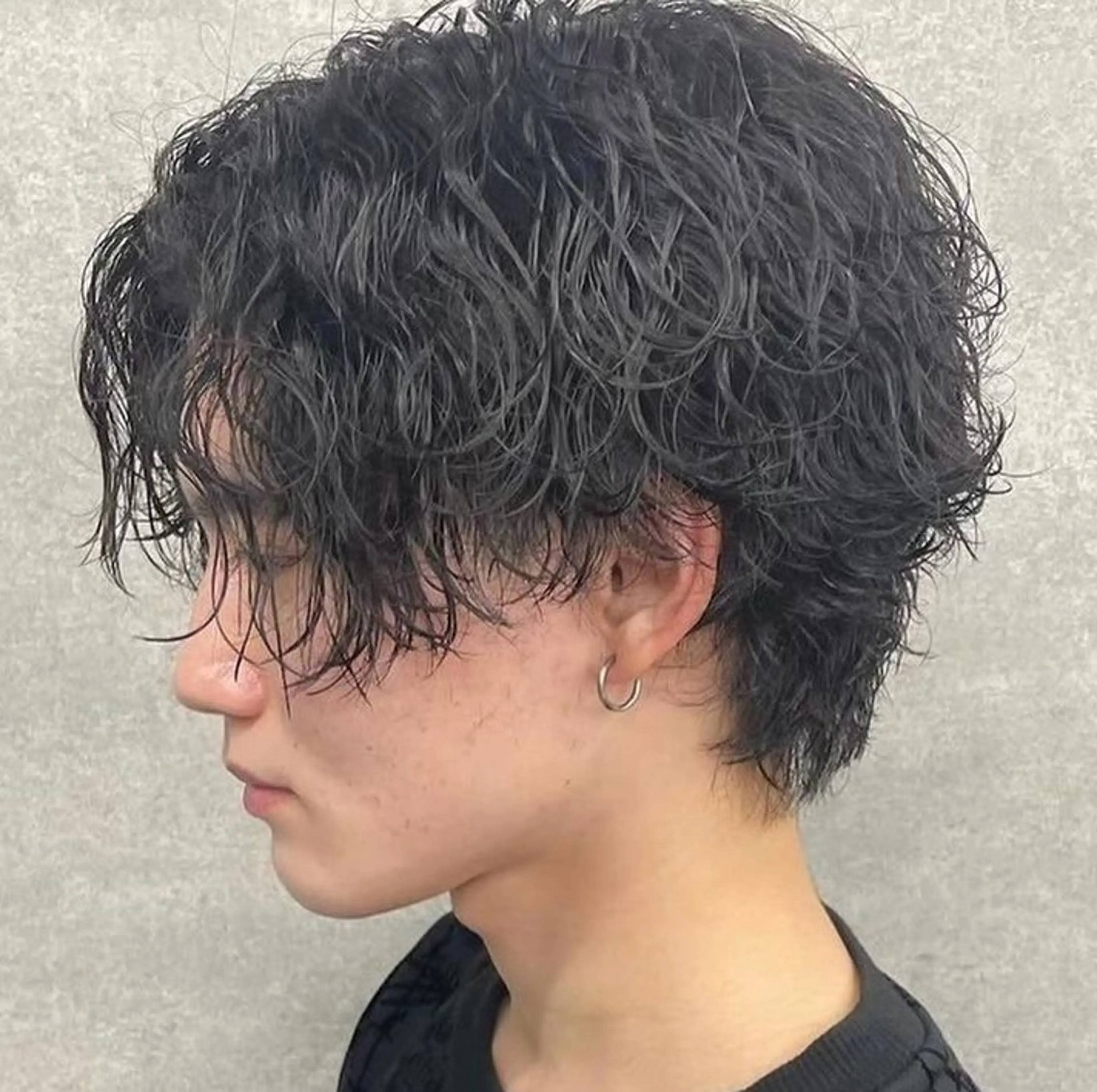 ショート パーマ メンズ 🖤Ayumi🖤 メンズ特化❤️‍🔥のヘアスタイル