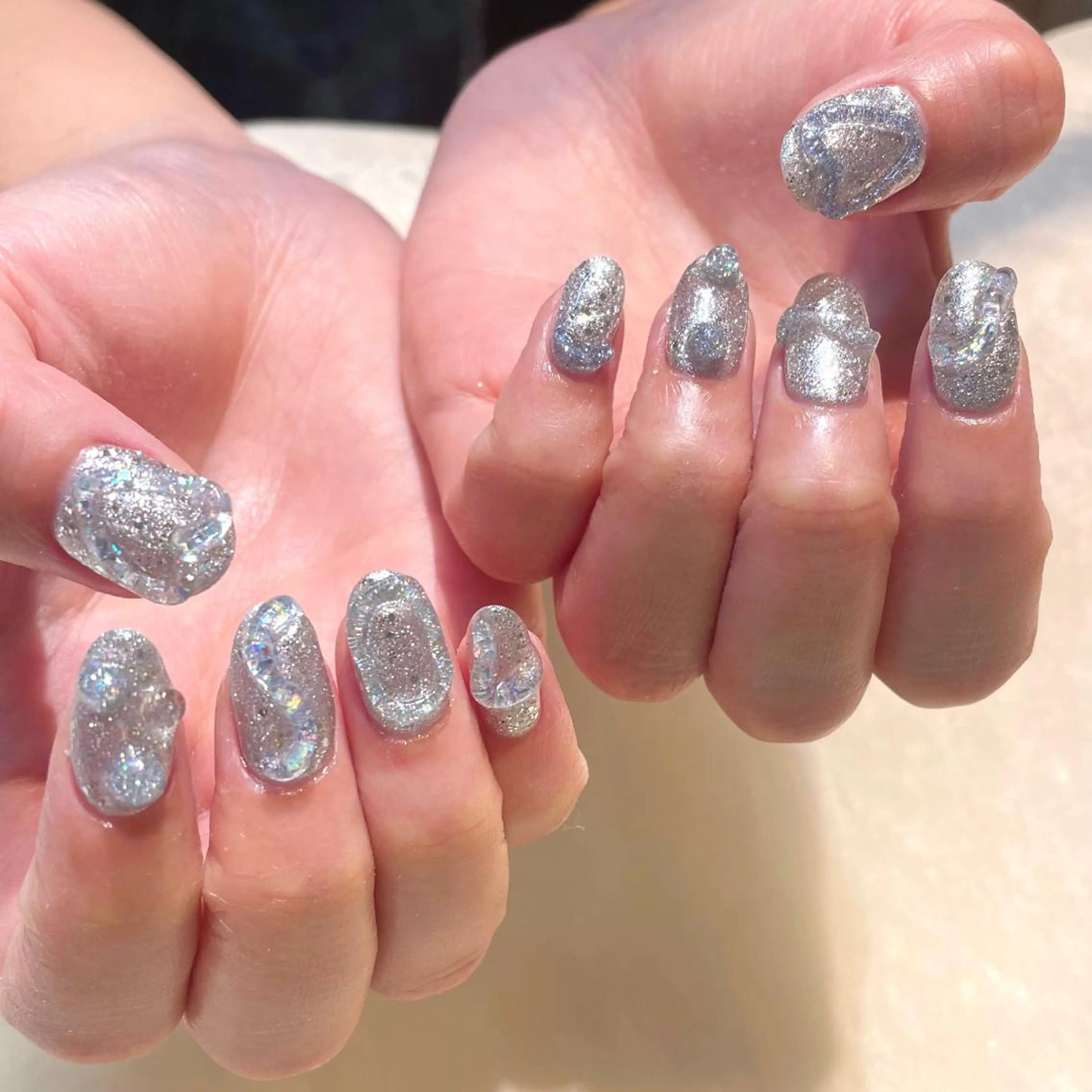 ネイル ハンドネイル 新井 ひなののネイルデザイン