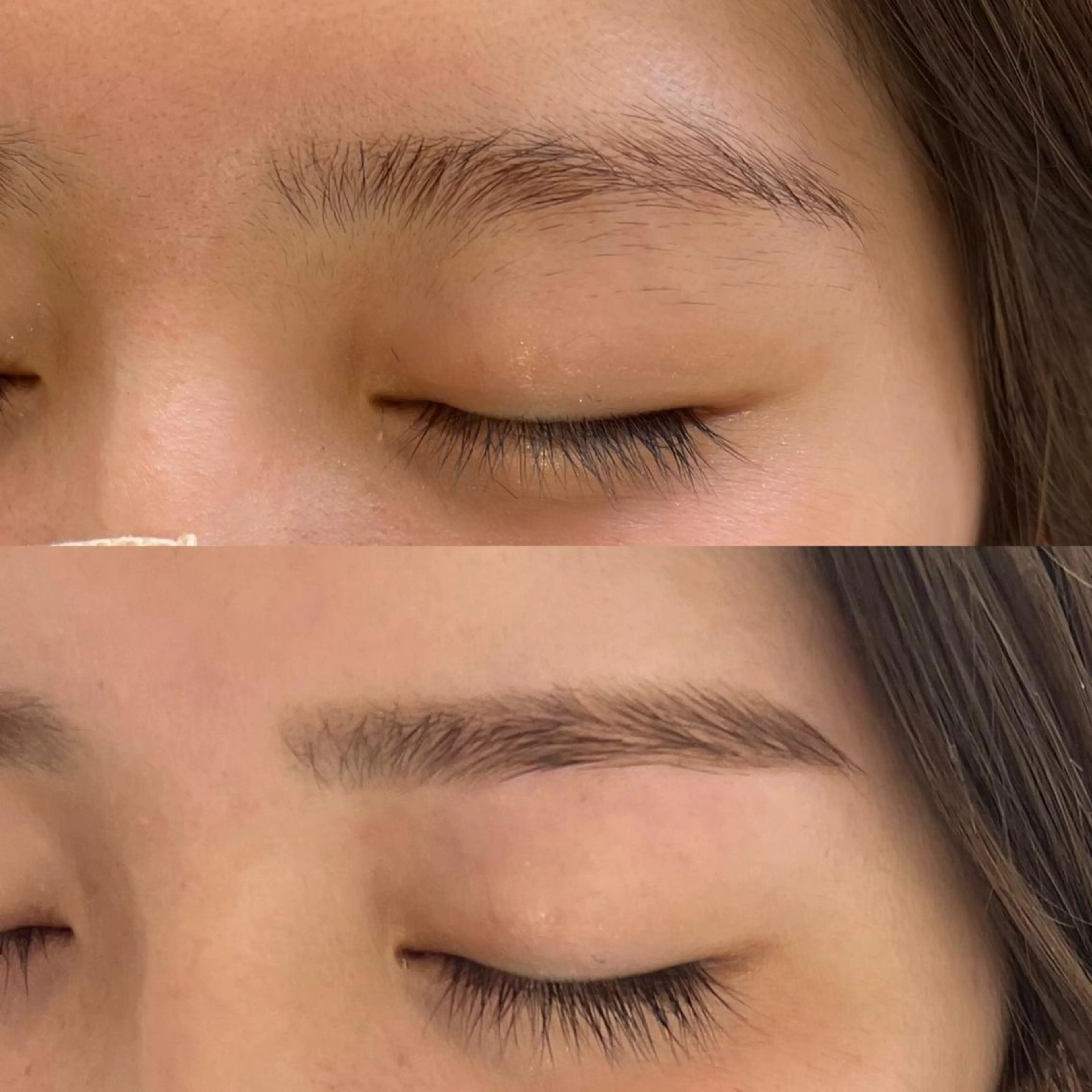 ミディアム カラー パーマ ヘアアレンジ メンズ キッズ ネイル マツエク・マツパ アイブロウ ハリウッドブロウリフト フラットラッシュ パリジェンヌラッシュリフト まつげパーマ 下まつげエクステ ワックス脱毛 眉カット その他(アイブロウ) & eye 浦和店のマツエク・マツパデザイン