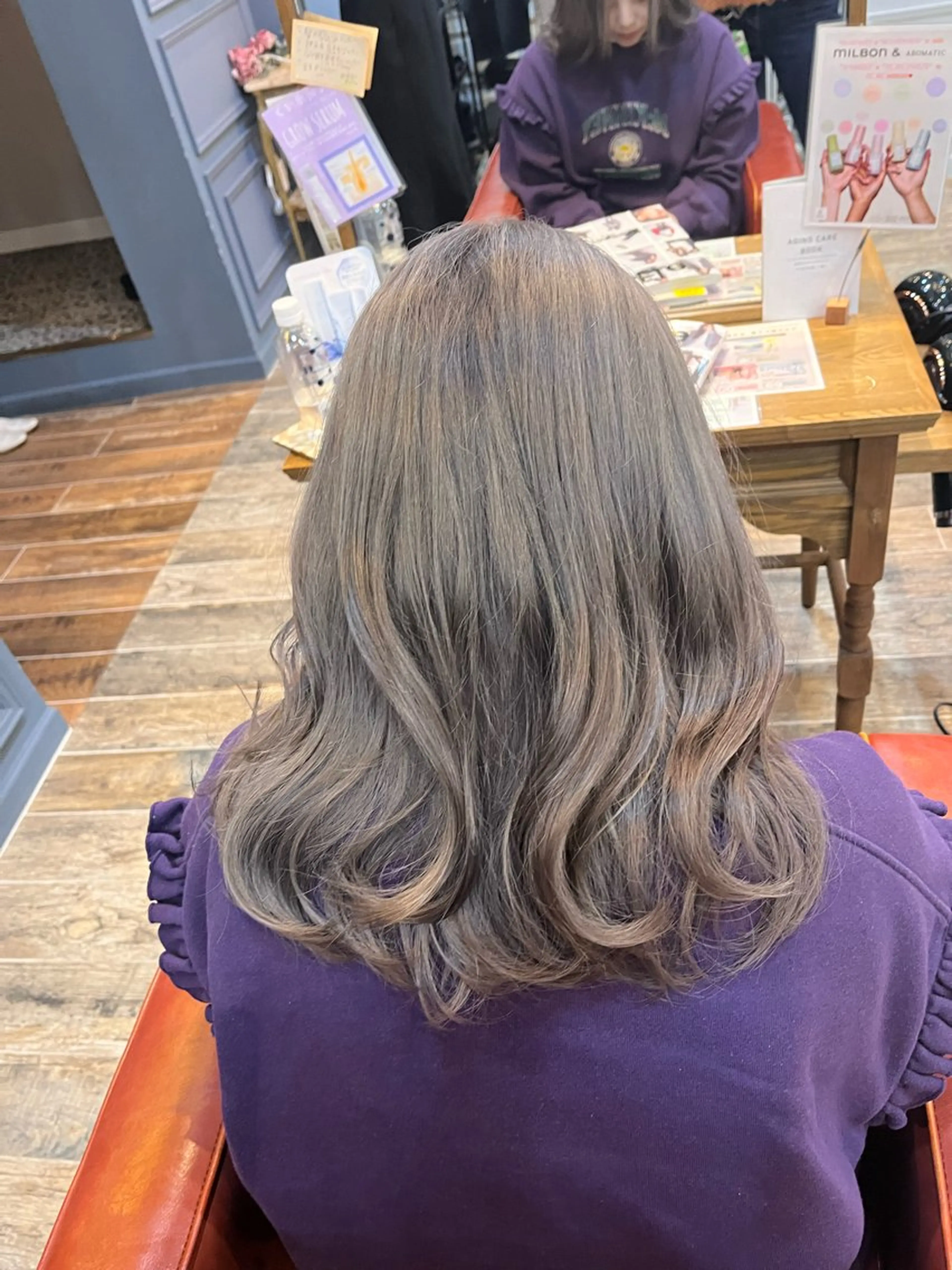 ダブルカラー+トリートメントの写真