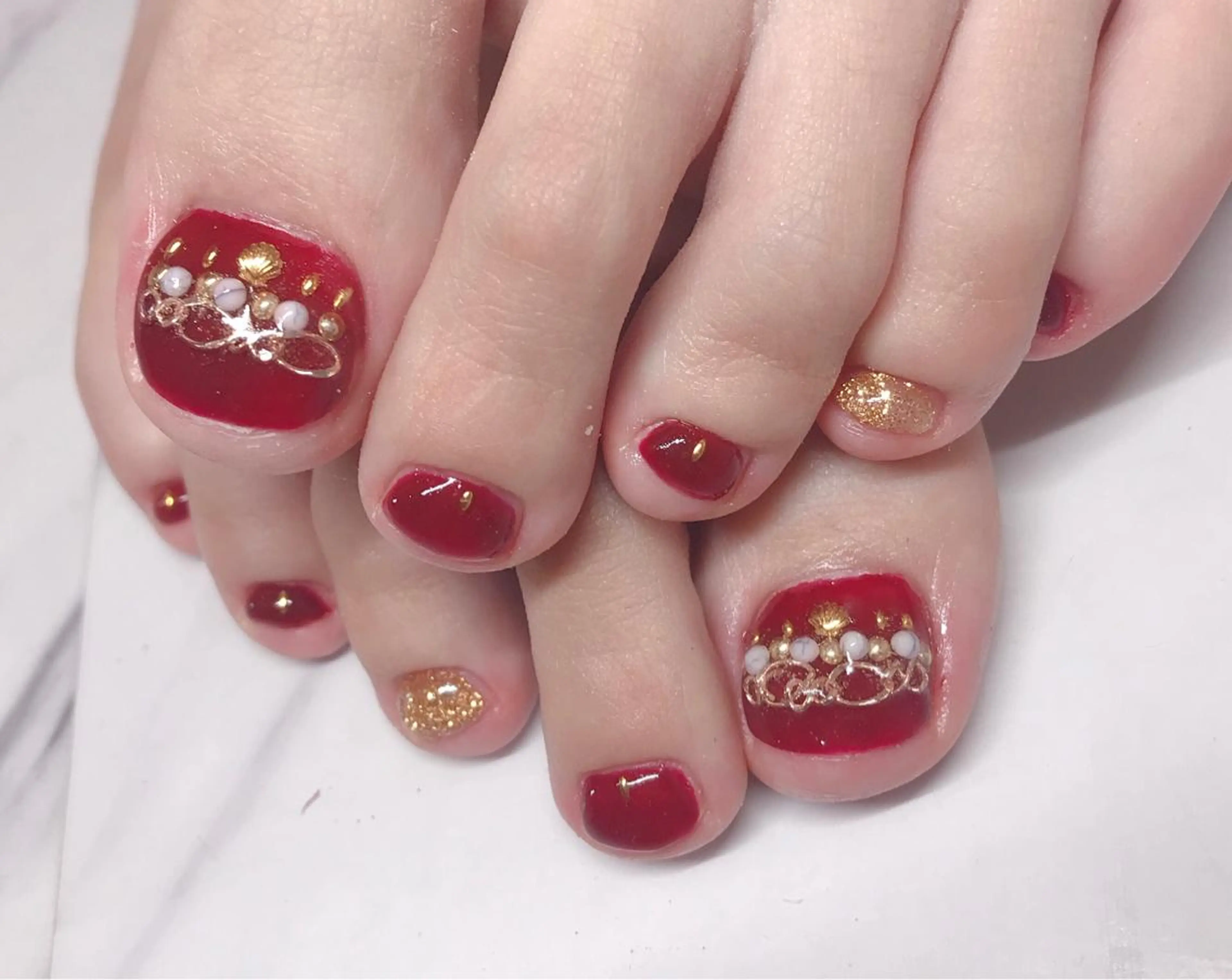 ネイル フットネイル . yuimiのネイルデザイン