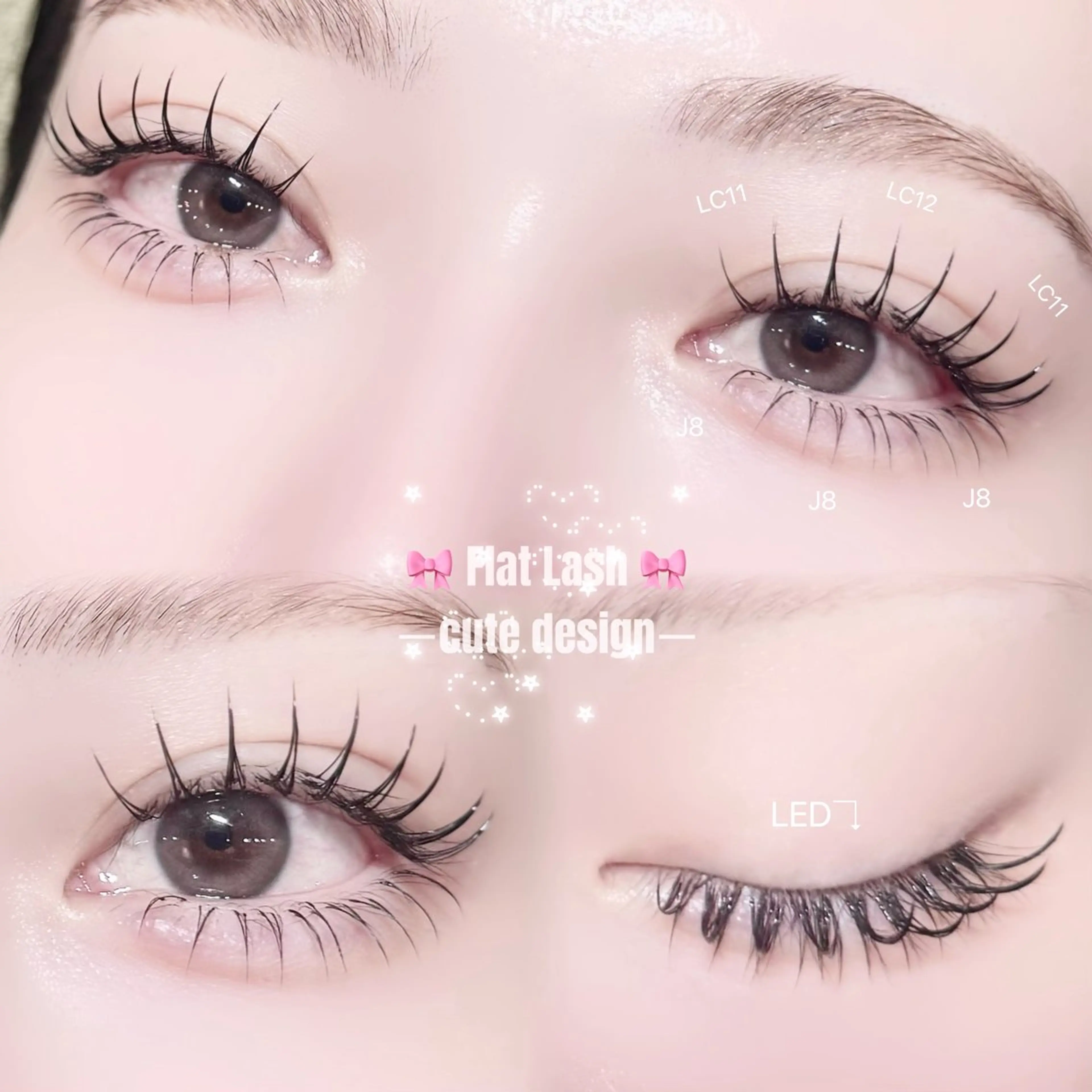 マツエク・マツパ フラットラッシュ マツエク OLIVIA 恵比寿 🎀岡田のマツエク・マツパデザイン