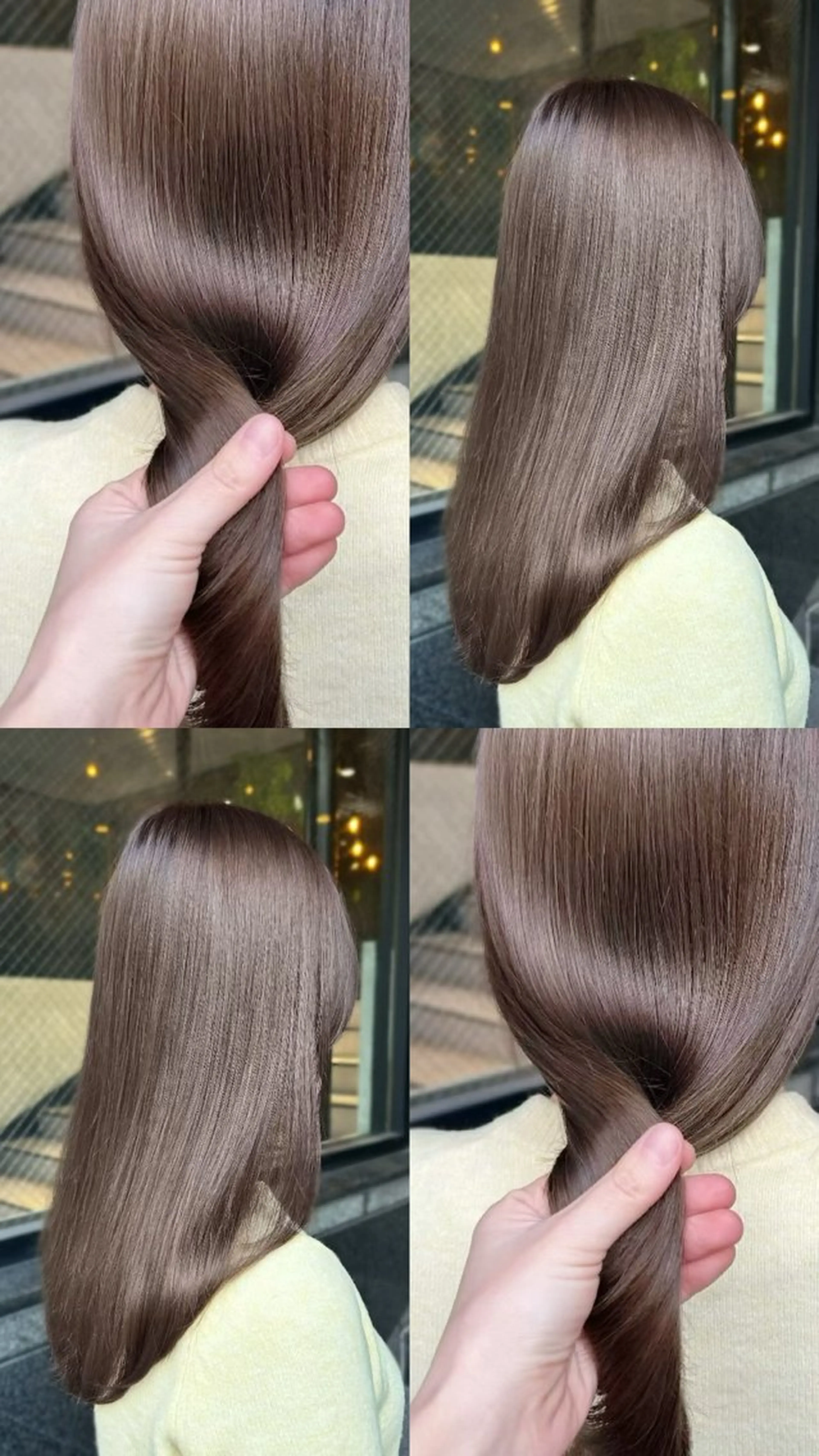 セミロング カラー As hair所属・柔らか垢抜けｶﾗｰと ｶｯﾄ🫧ASUKAのヘアスタイル