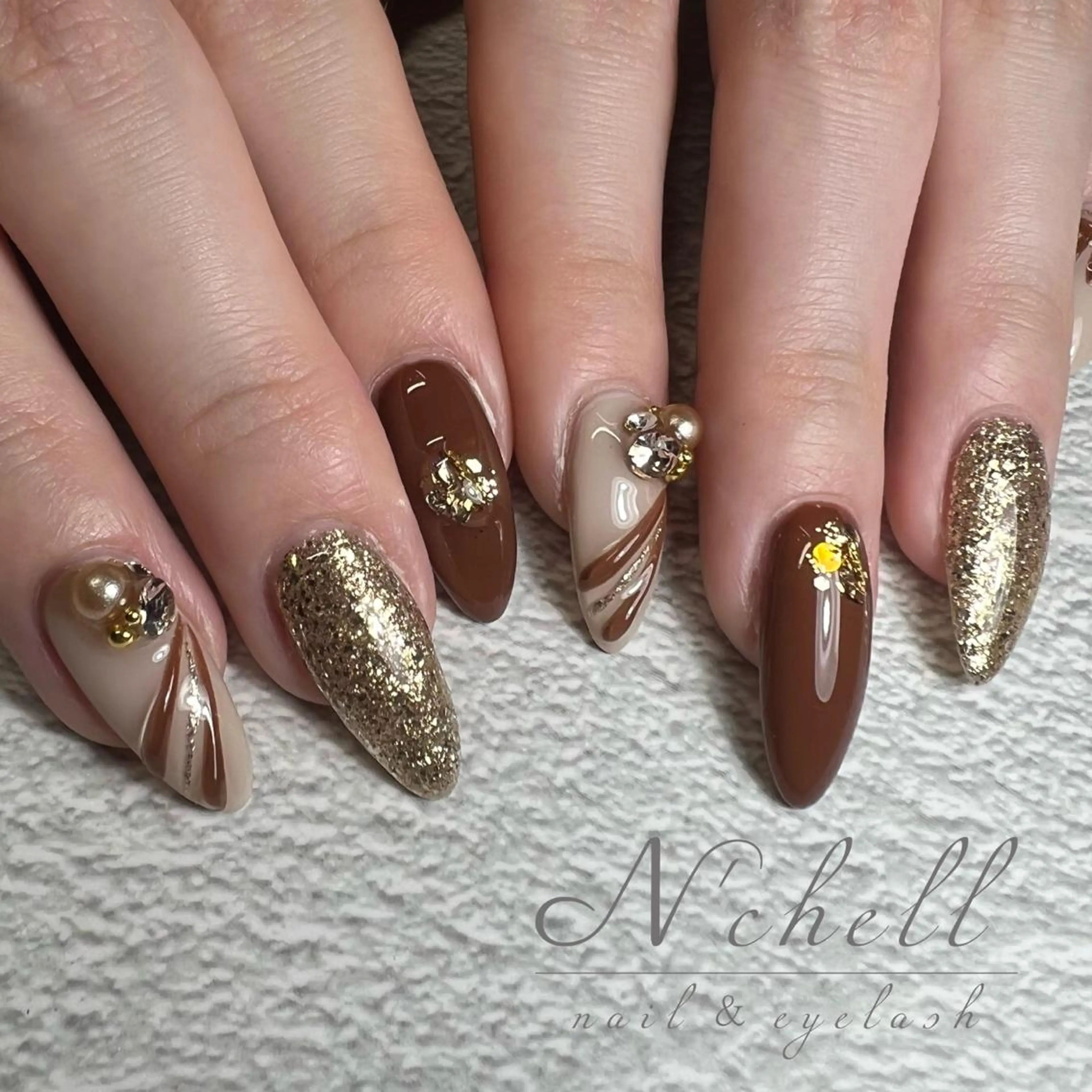 ネイル ハンドネイル Nailist Aoiのネイルデザイン