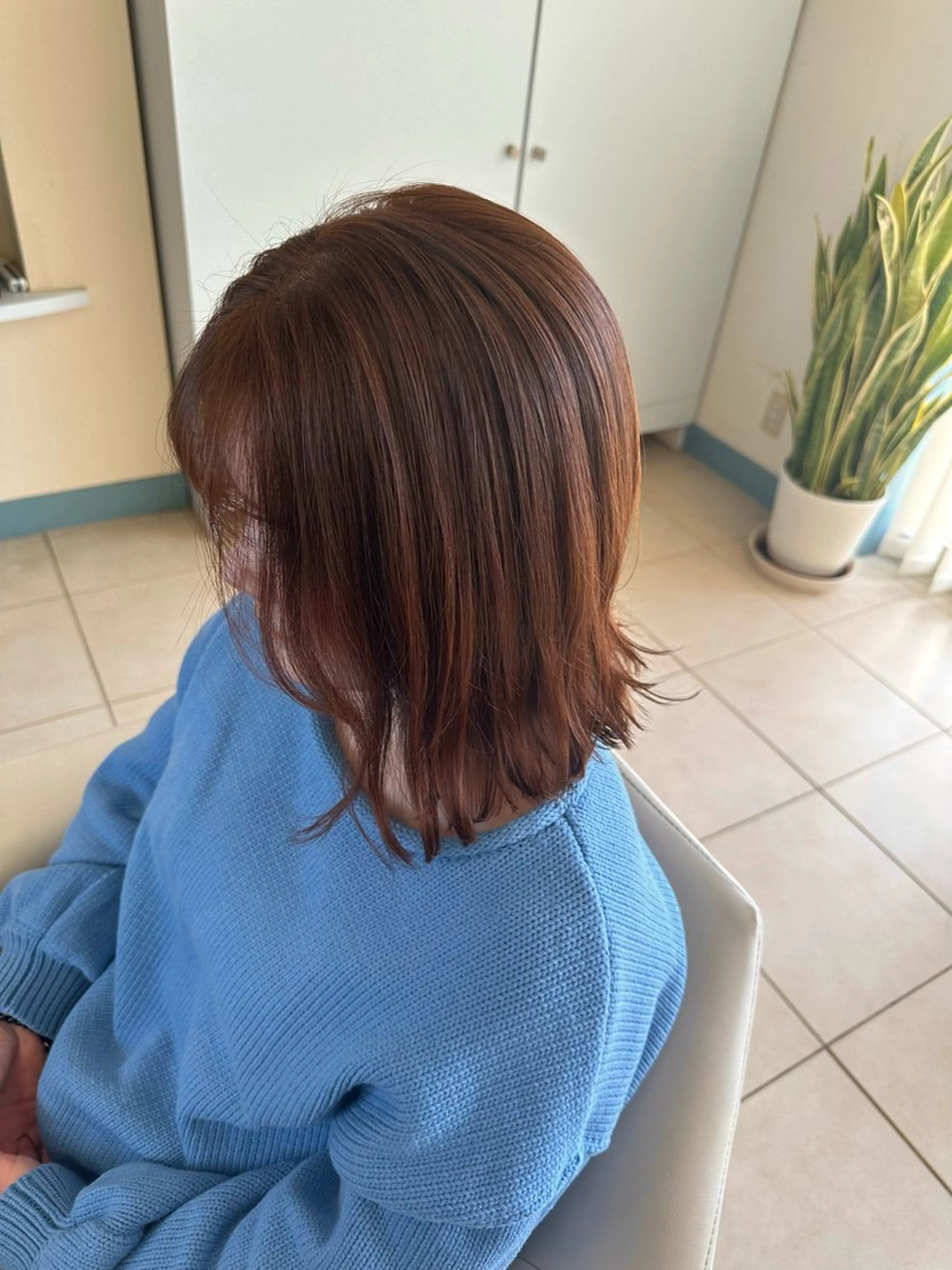 ミディアム 長嶋美奈/ 韓国風レイヤーカットのマツエク・マツパデザイン