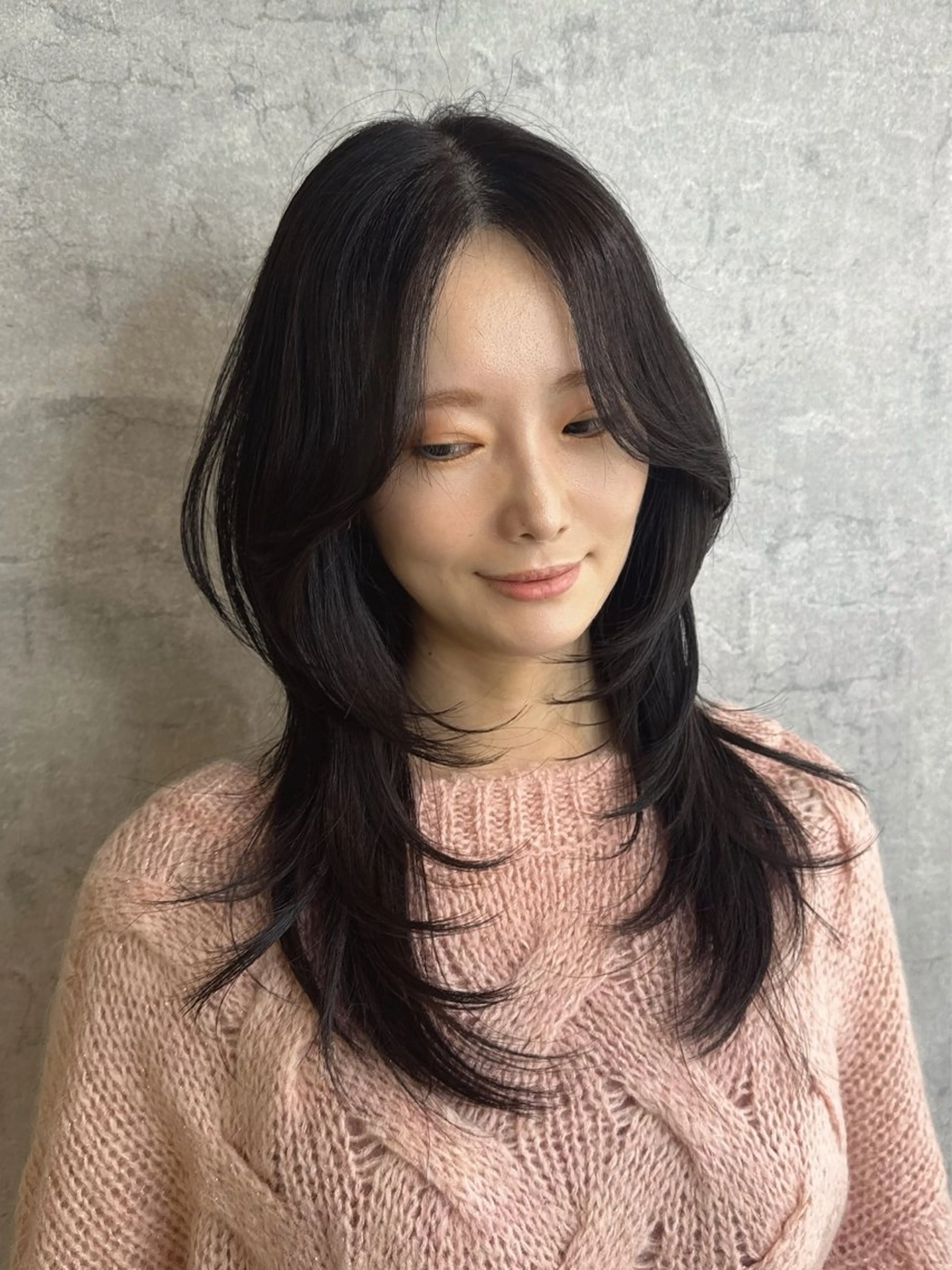 ミディアム トレンド韓国レイヤー 🇰🇷のんのヘアスタイル