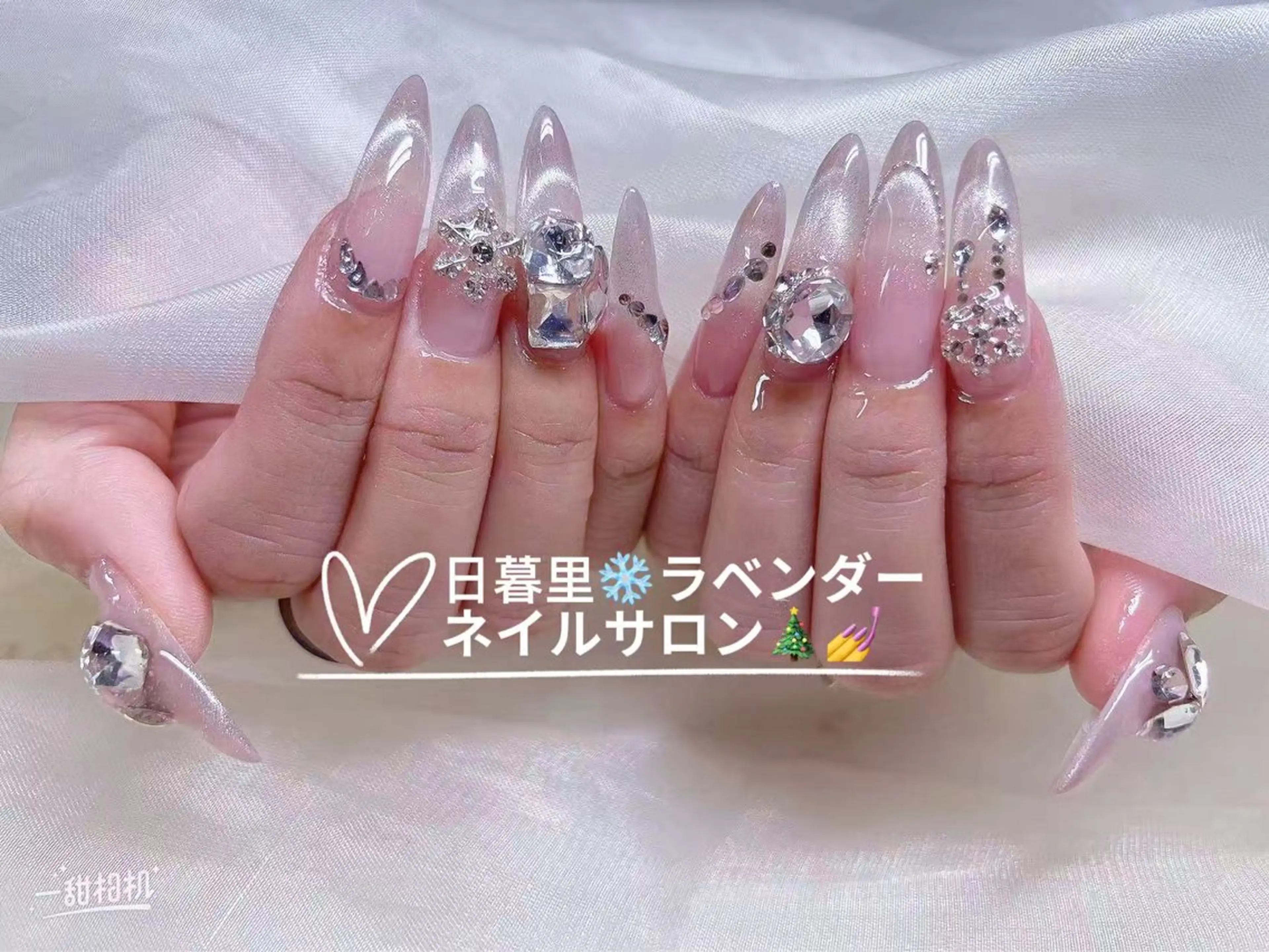 ネイル ラベンダー💖日暮里 ルル💖ネイルのネイルデザイン