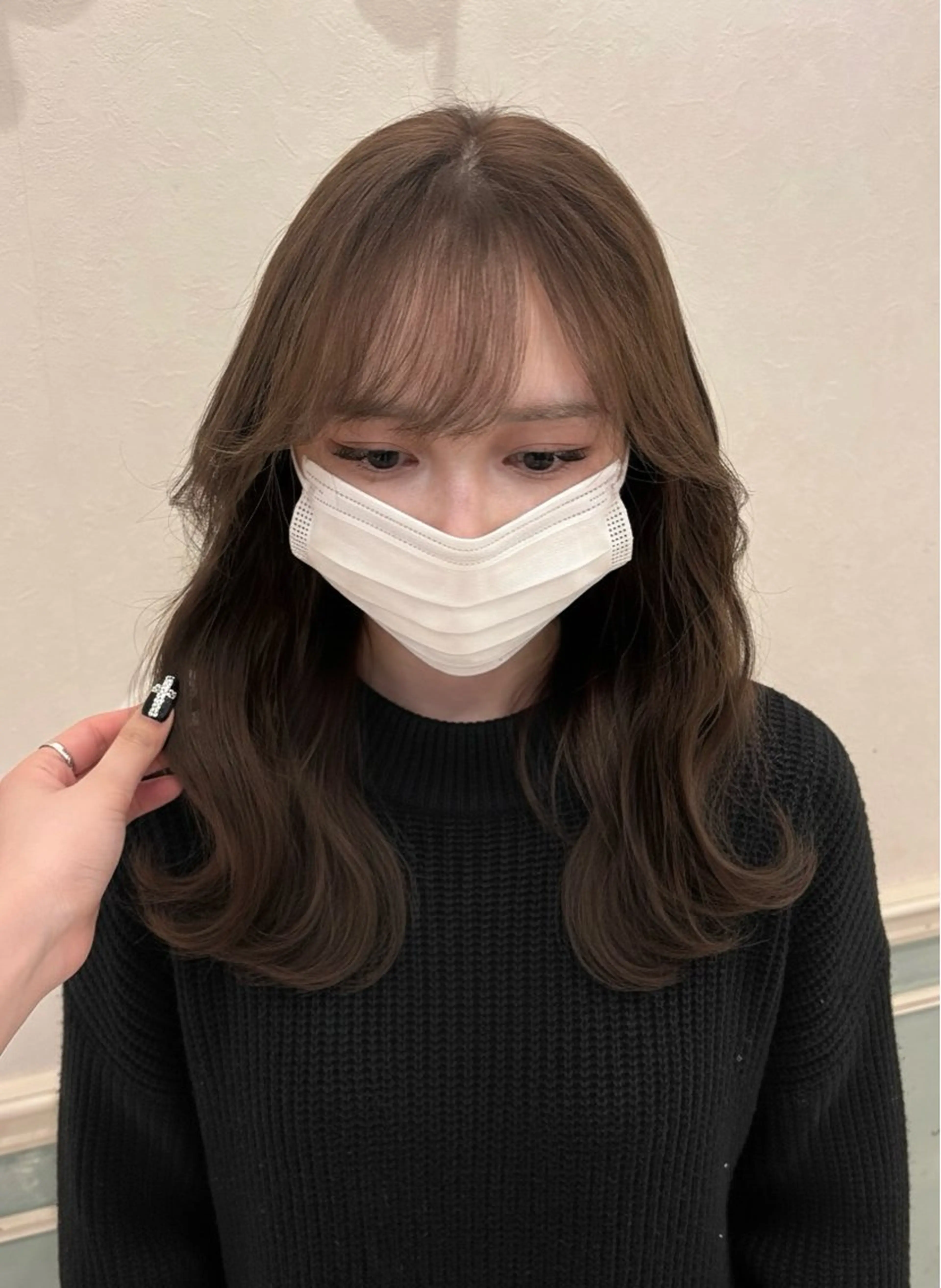 ミディアム 透明感カラー / 岩崎 玲花のヘアスタイル