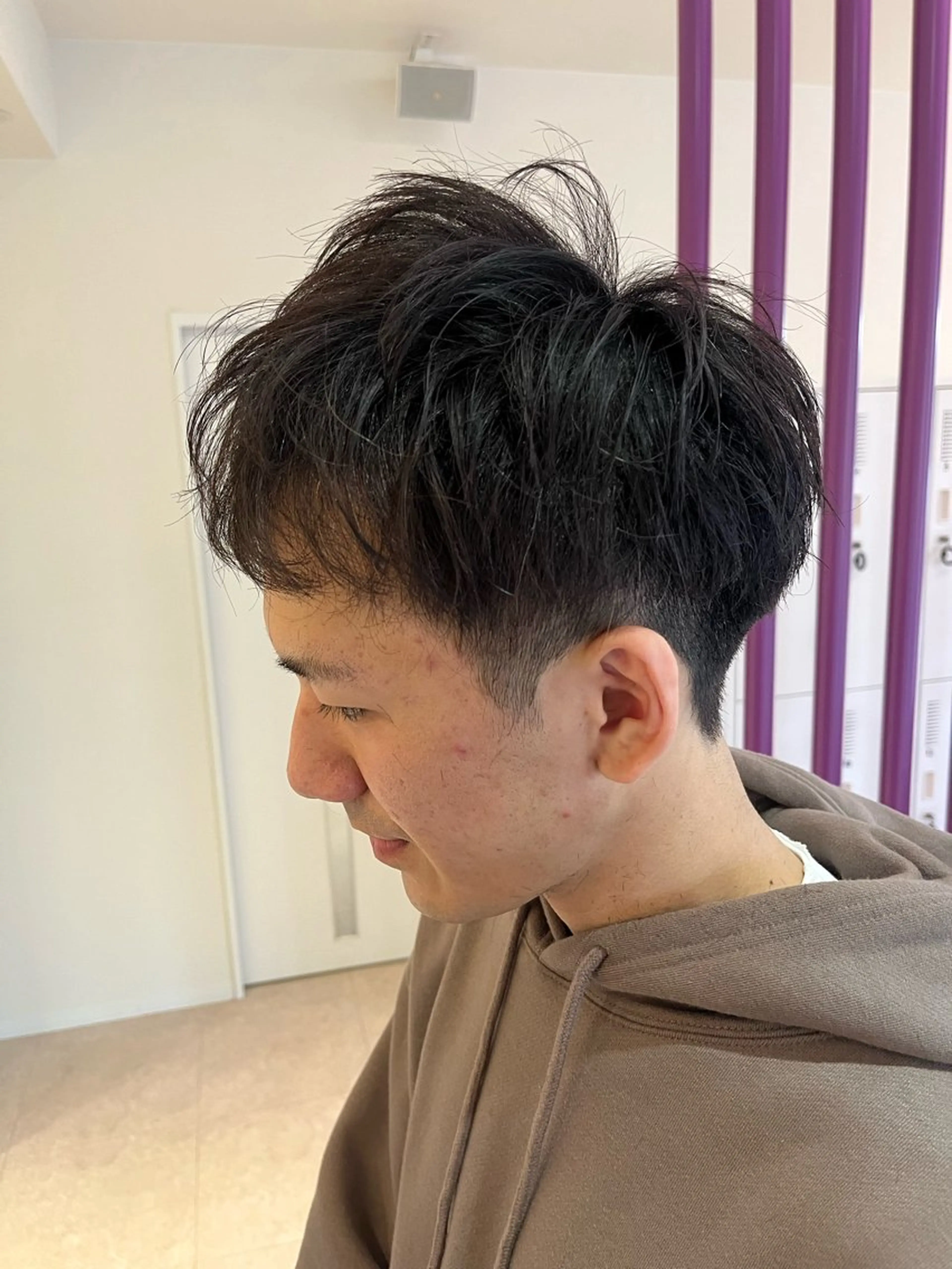 ショート メンズ ツーブロック カット MAO カラーモデル募集中のヘアスタイル