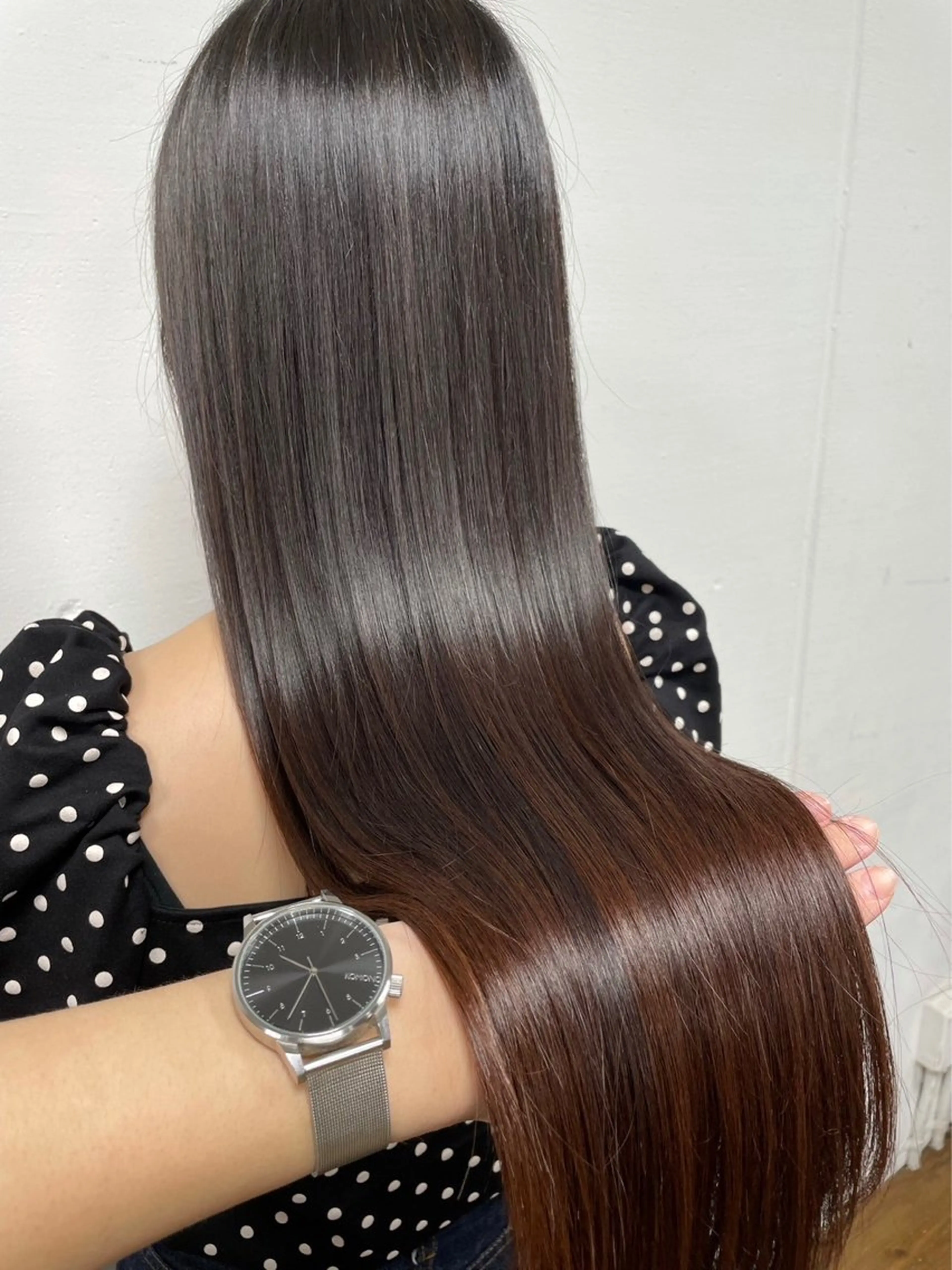 骨格診断カット+髪質改善トリートメント（プチスパ付き）の写真