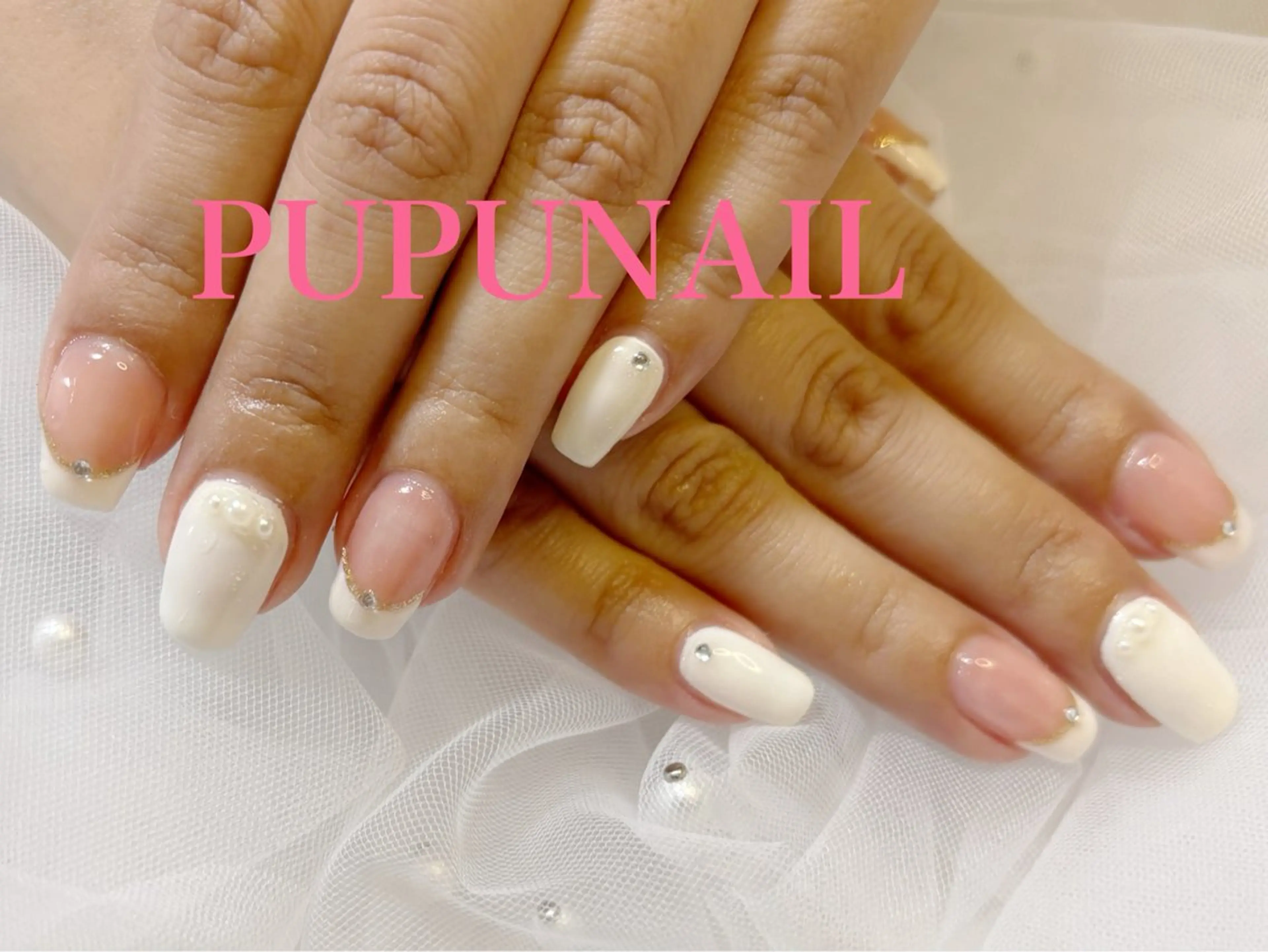 ミディアム ハンドネイル Re:Nail Formula所属・kido chieのネイルデザイン