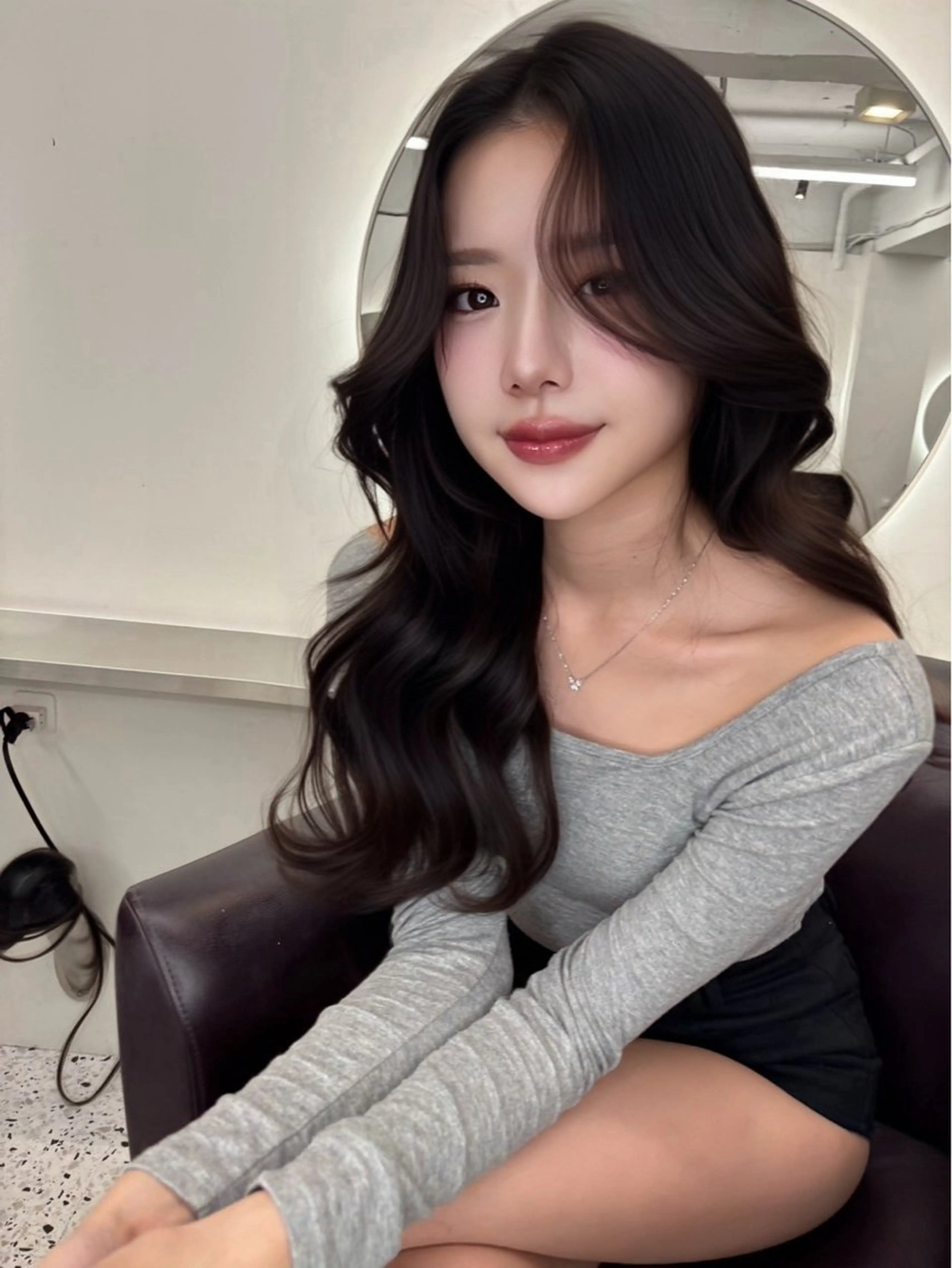 ロング 🩵透明感艶髪 縮毛矯正masa🩵のヘアスタイル