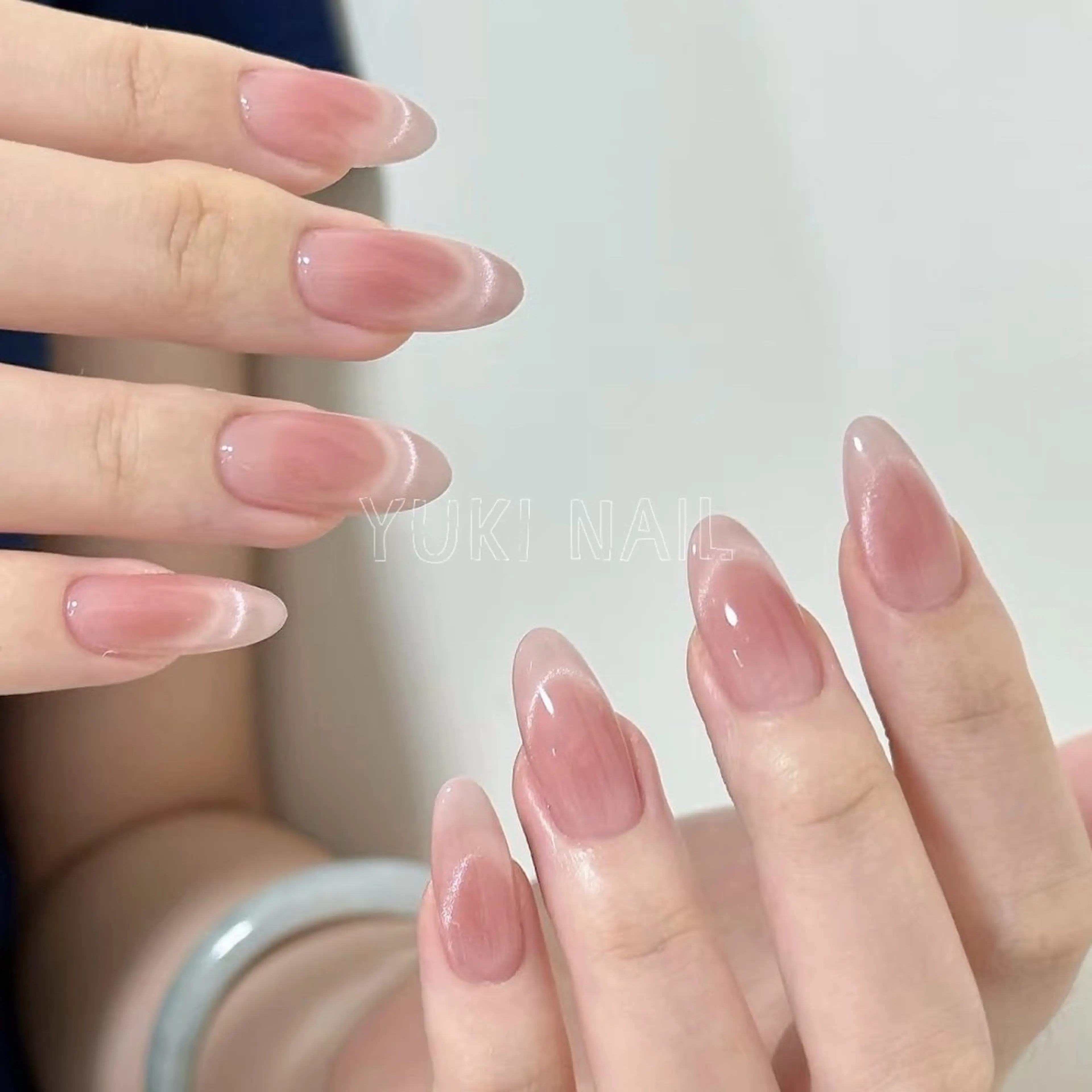 大人気チークメマグネットフレンチ¥8500 【初回ジェルオフ無料ケア込み】の写真