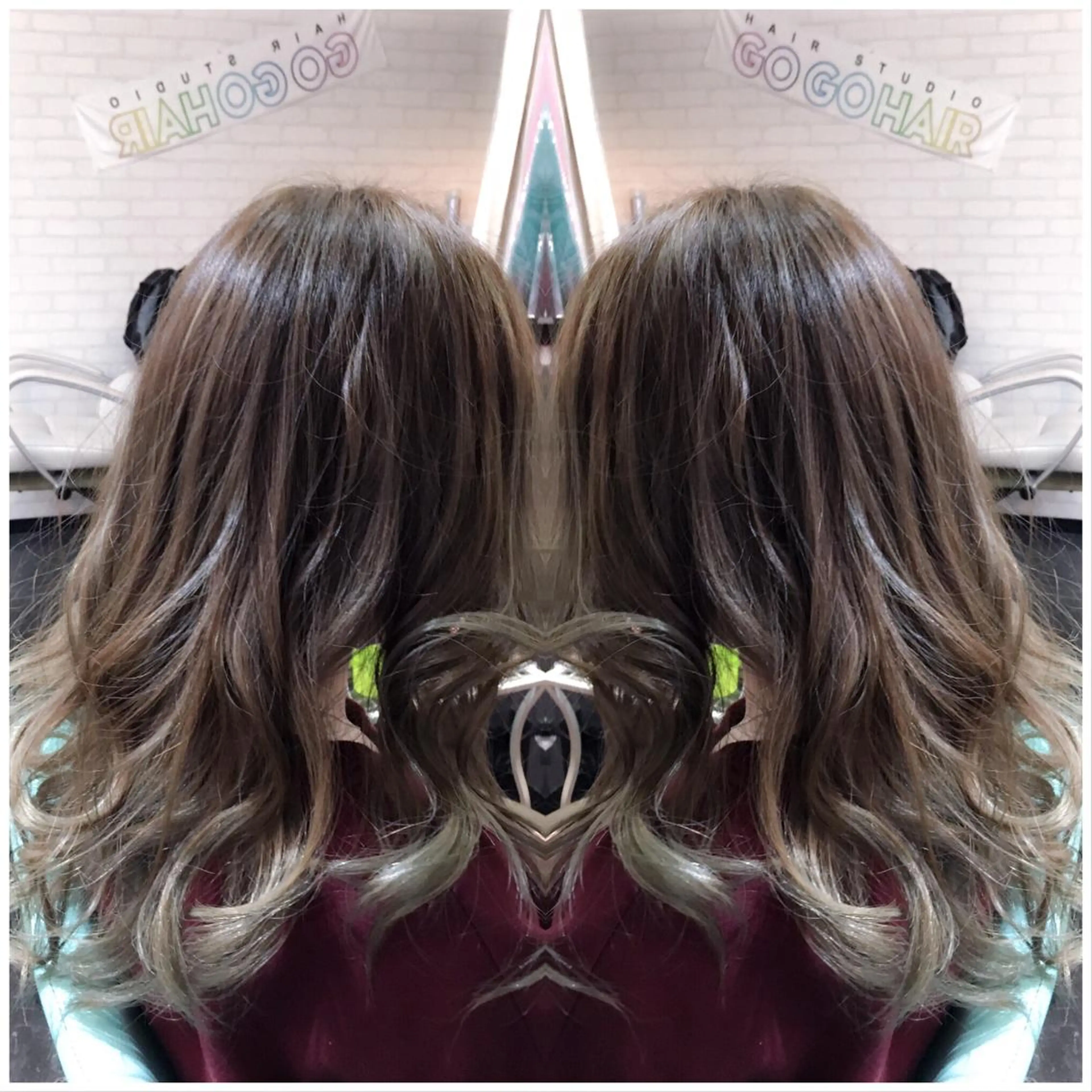 ロング カラー ヘアアレンジ Kimura Shinyaのヘアスタイル