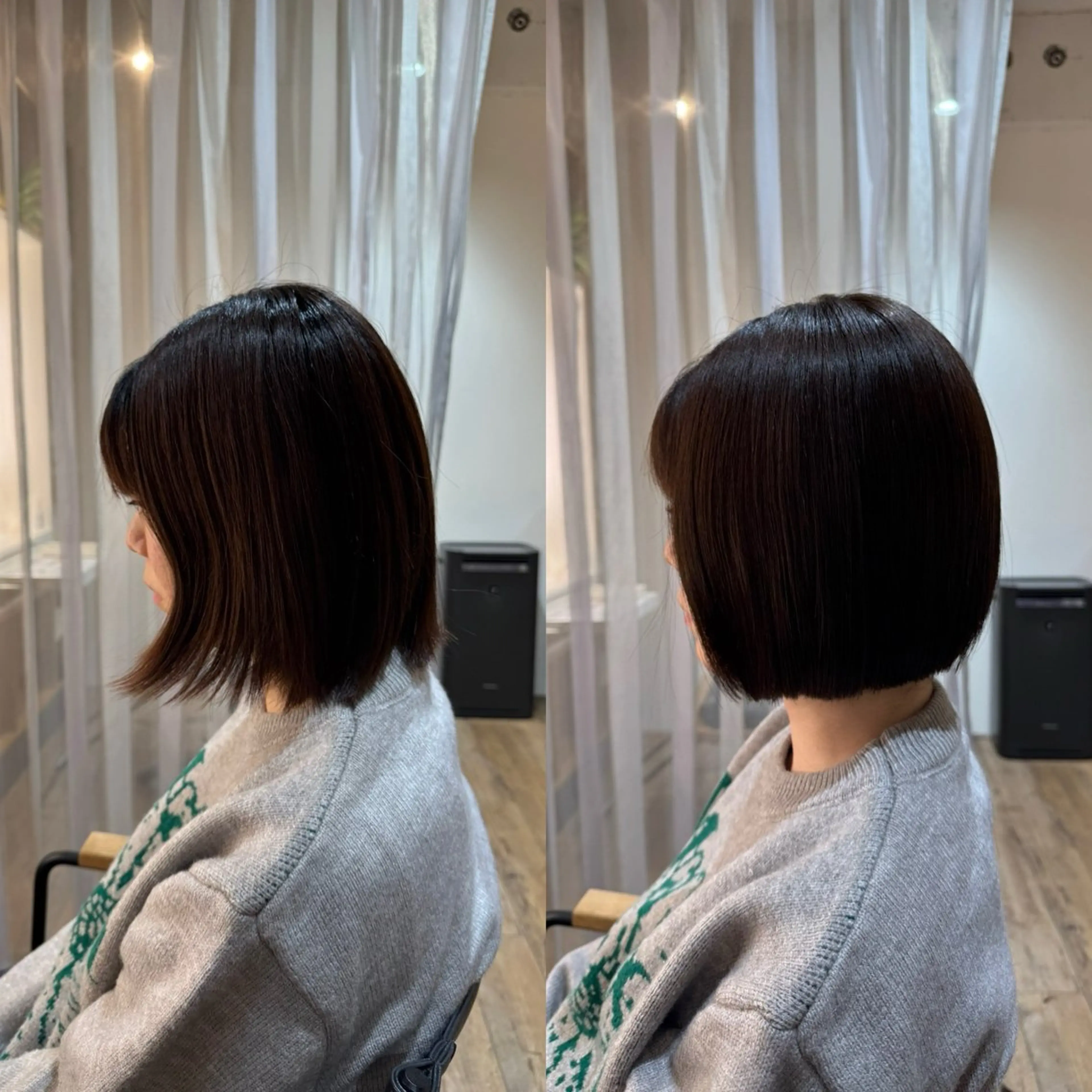 ミディアム ヘアカラー トリートメント 美髪/髪質改善 川口凌弥のヘアスタイル