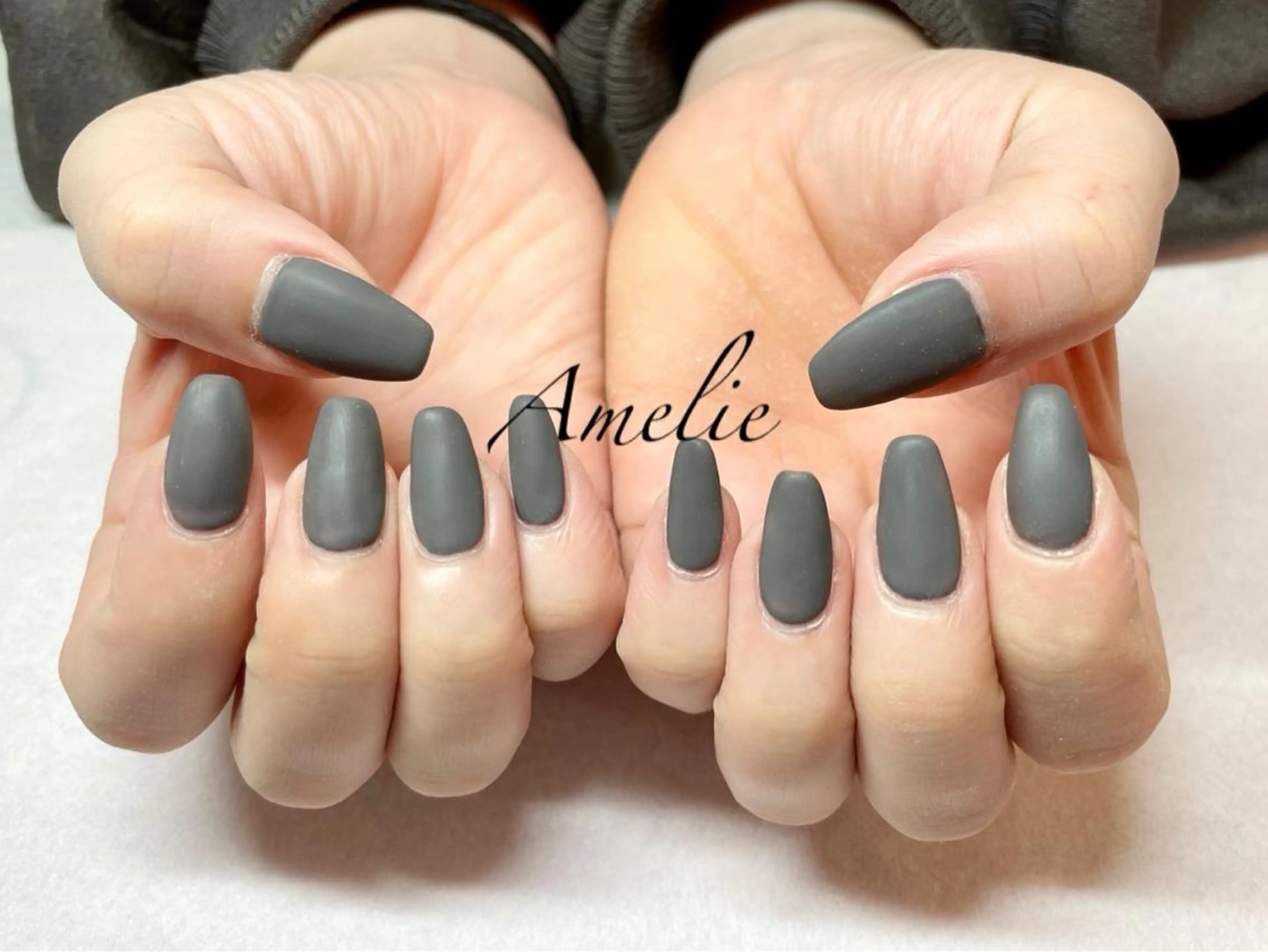 ネイル マットネイル ワンカラーネイル yo koのネイルデザイン