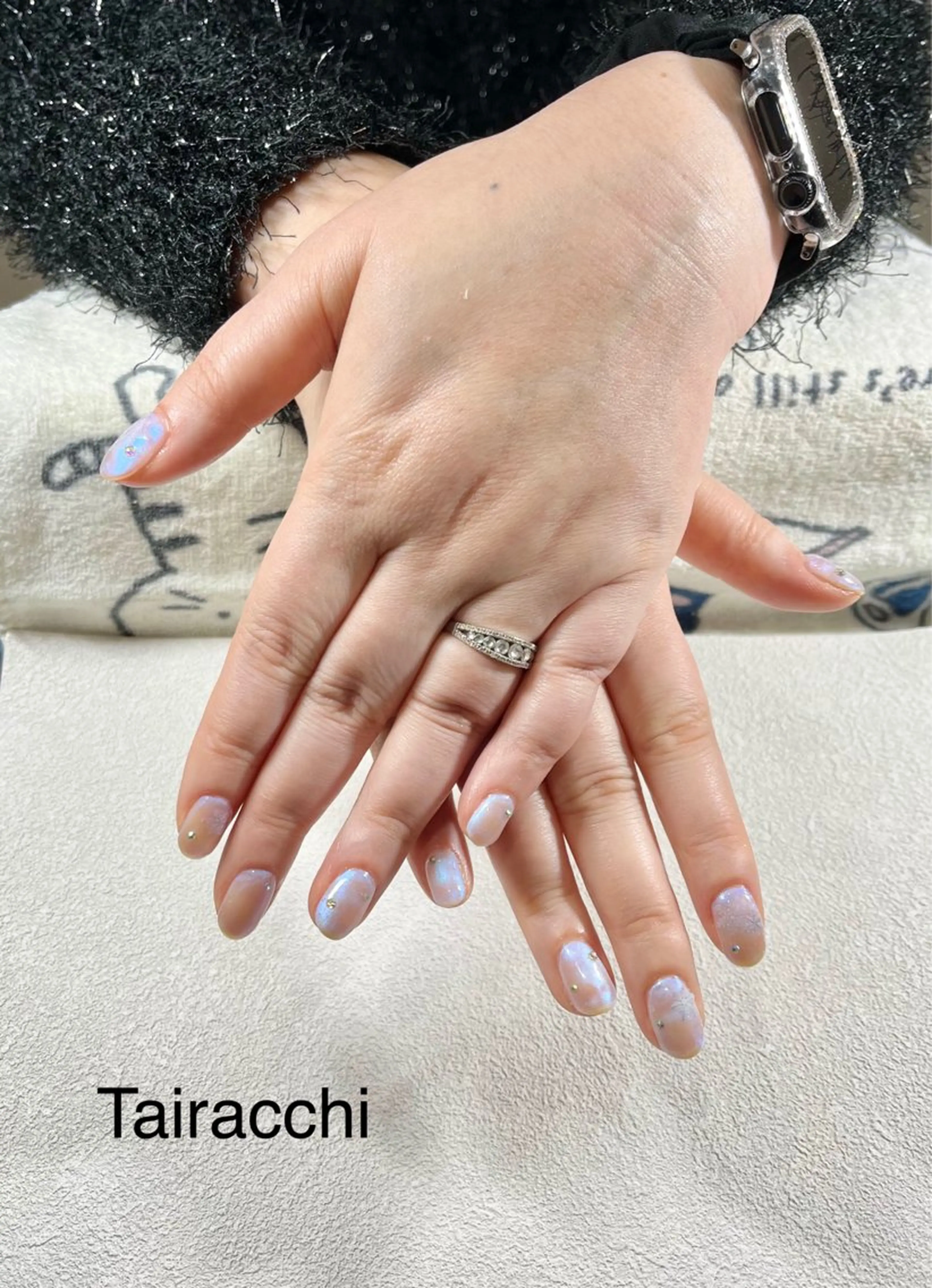 ネイル オーロラネイル キラキラネイル Tairacchi タイラッチのエステ・リラクイメージ