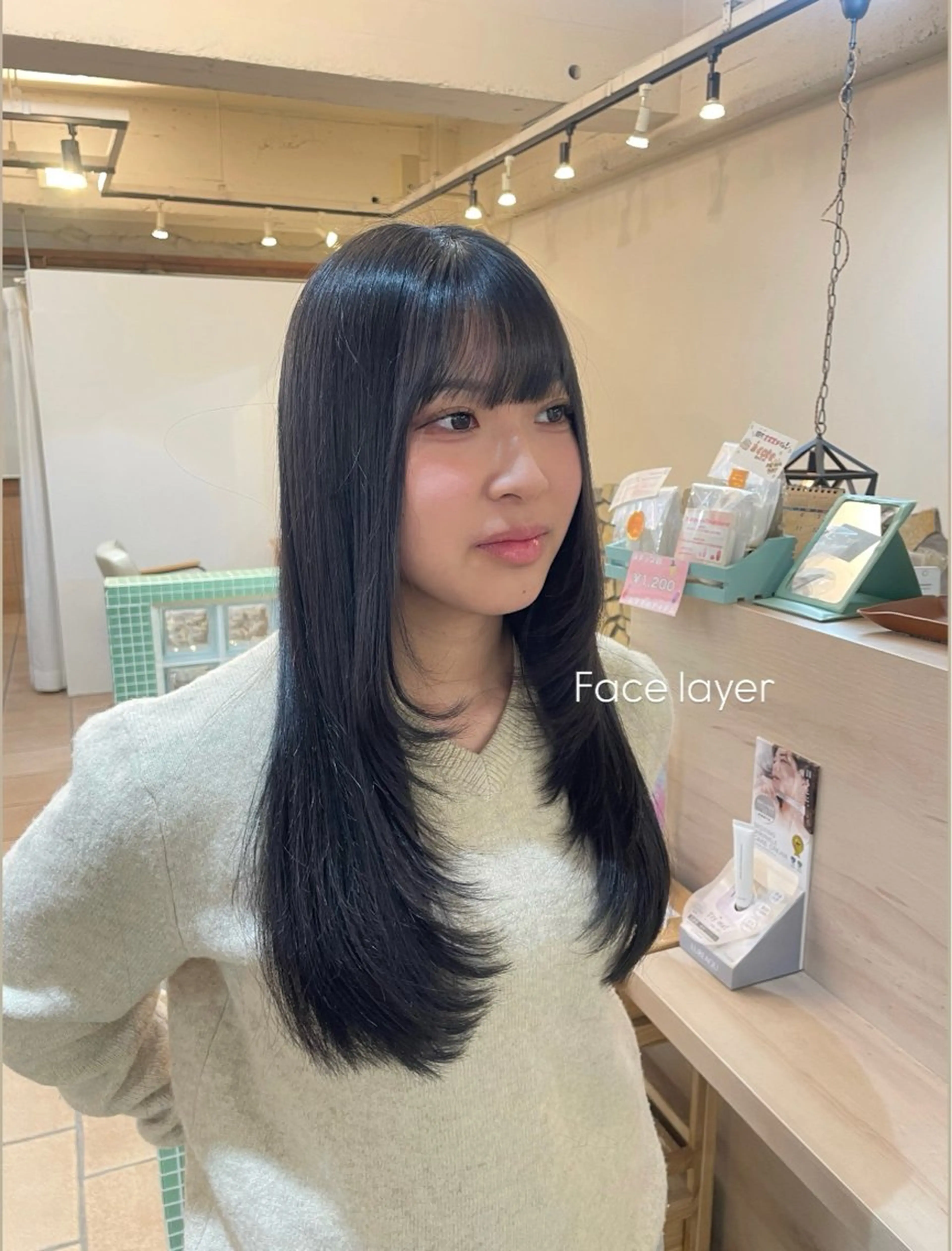 ロング カット ヘッドスパ 透明感カラー☆スパ☆ 石上遥楓のヘアスタイル