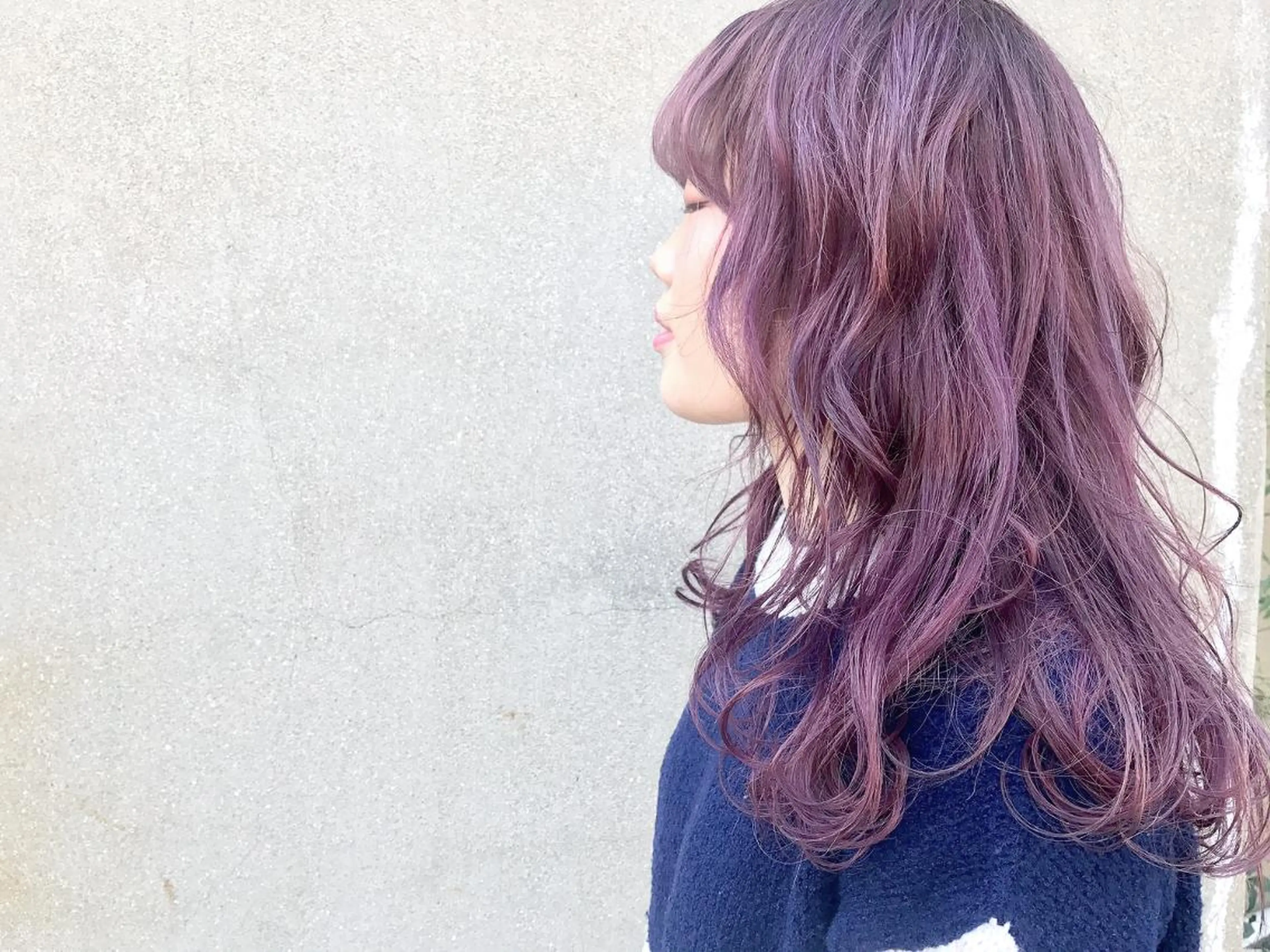 セミロング カラー カット ヘアカラー トリートメント tatsumi/ボブ ウルフ/レイヤーのヘアスタイル