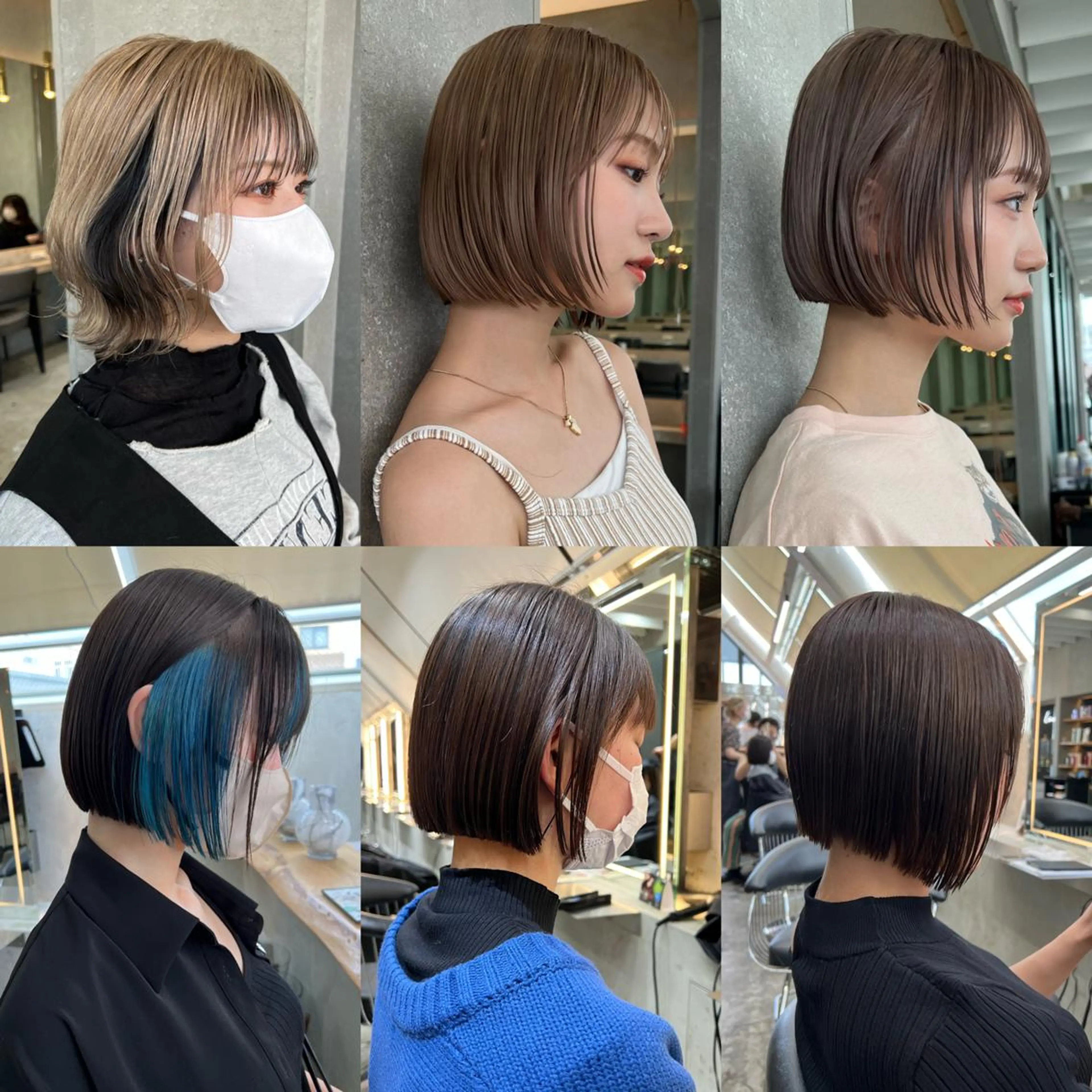 ロング カット ヘアカラー トリートメント 低ダメージカラー Yoshidaのヘアスタイル