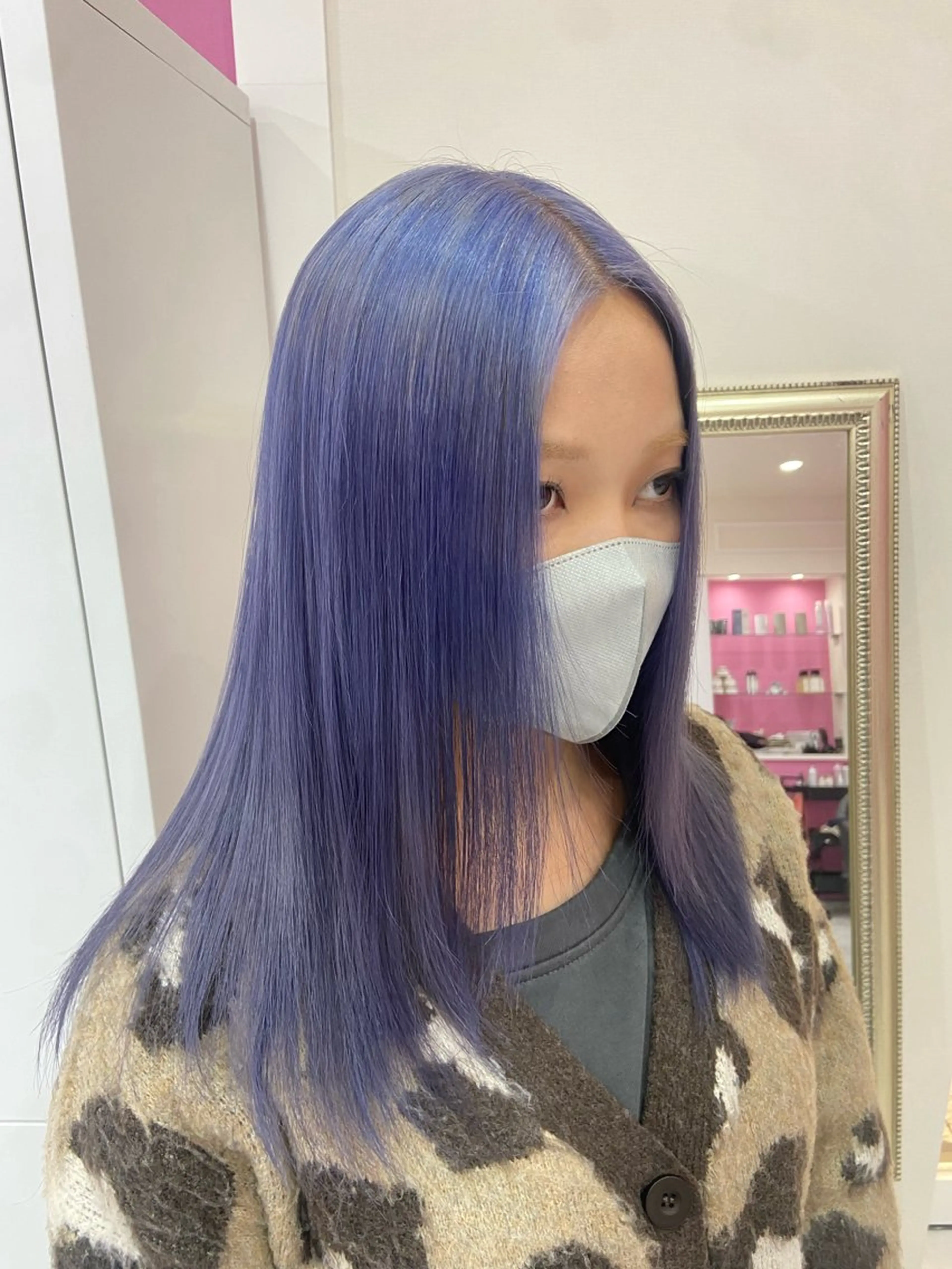 ロング カラー Hirona 縮毛矯正/髪質改善のヘアスタイル