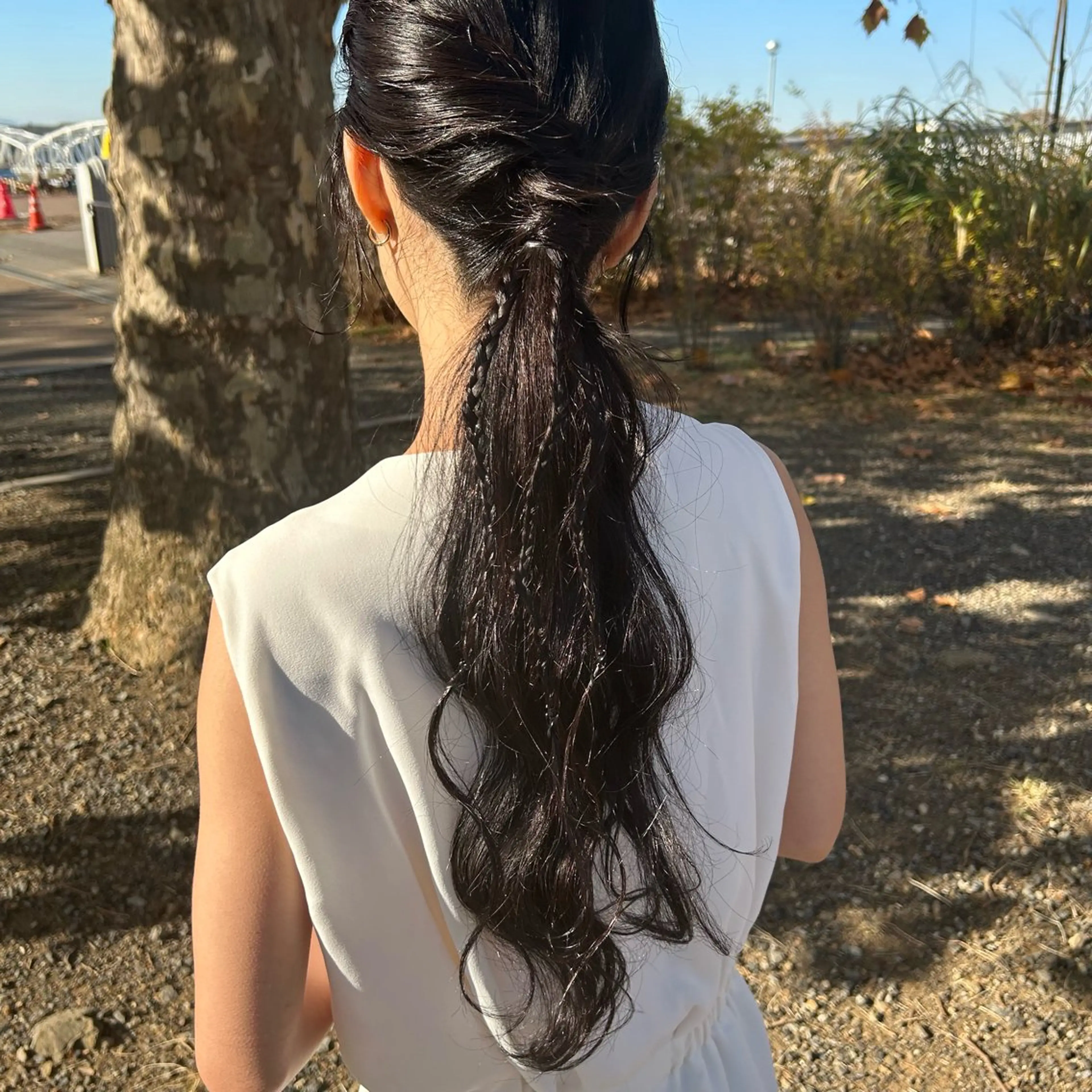 ロング ヘアアレンジ ポニーテール SHANTi 飯塚 ヘアセット/髪質改善のヘアスタイル