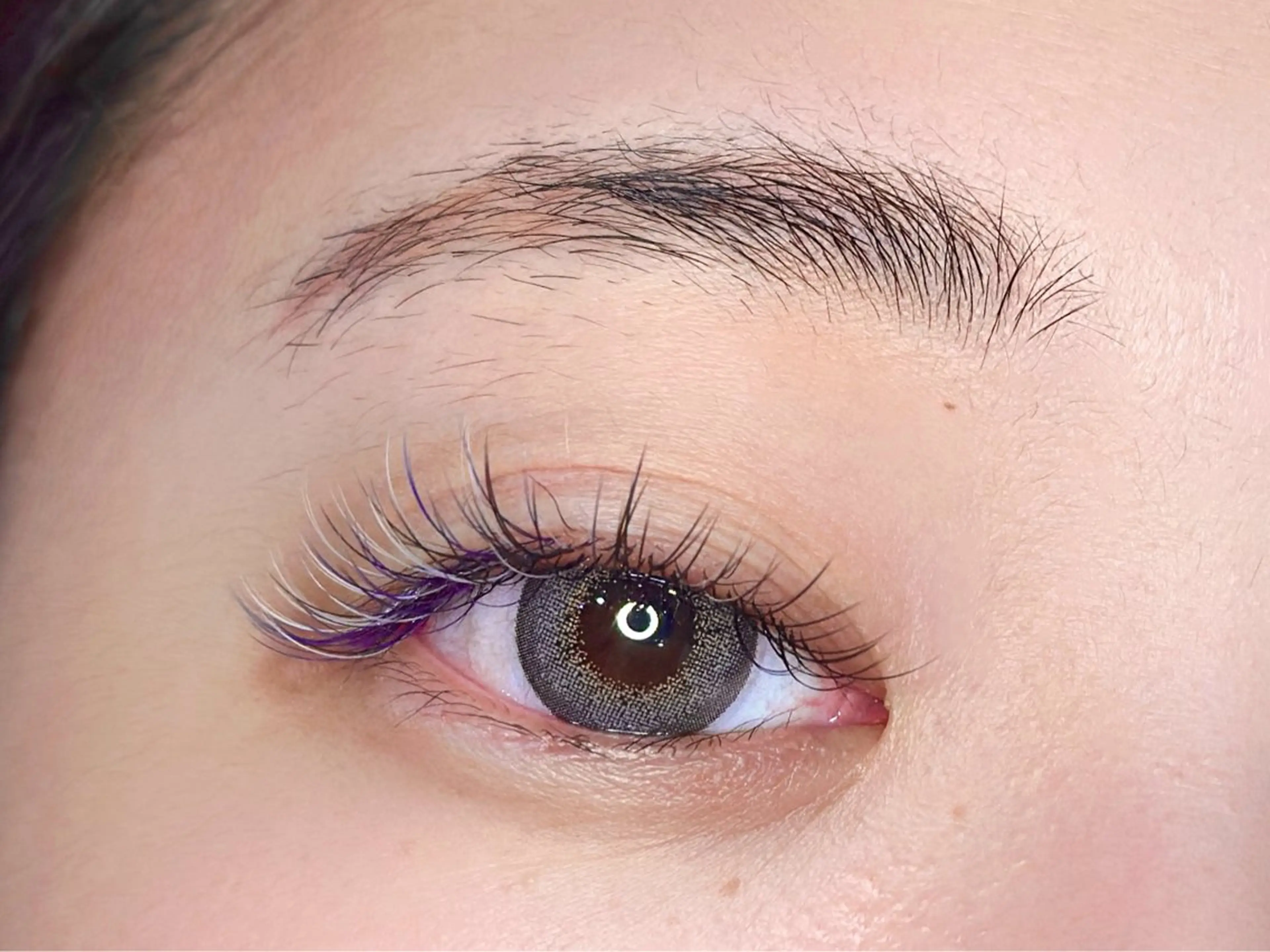 マツエク・マツパ 束感まつ毛 カラーマツエク フラットラッシュ パリジェンヌラッシュリフト まつげパーマ マツエク 🍓 KaNan🍓のマツエク・マツパデザイン