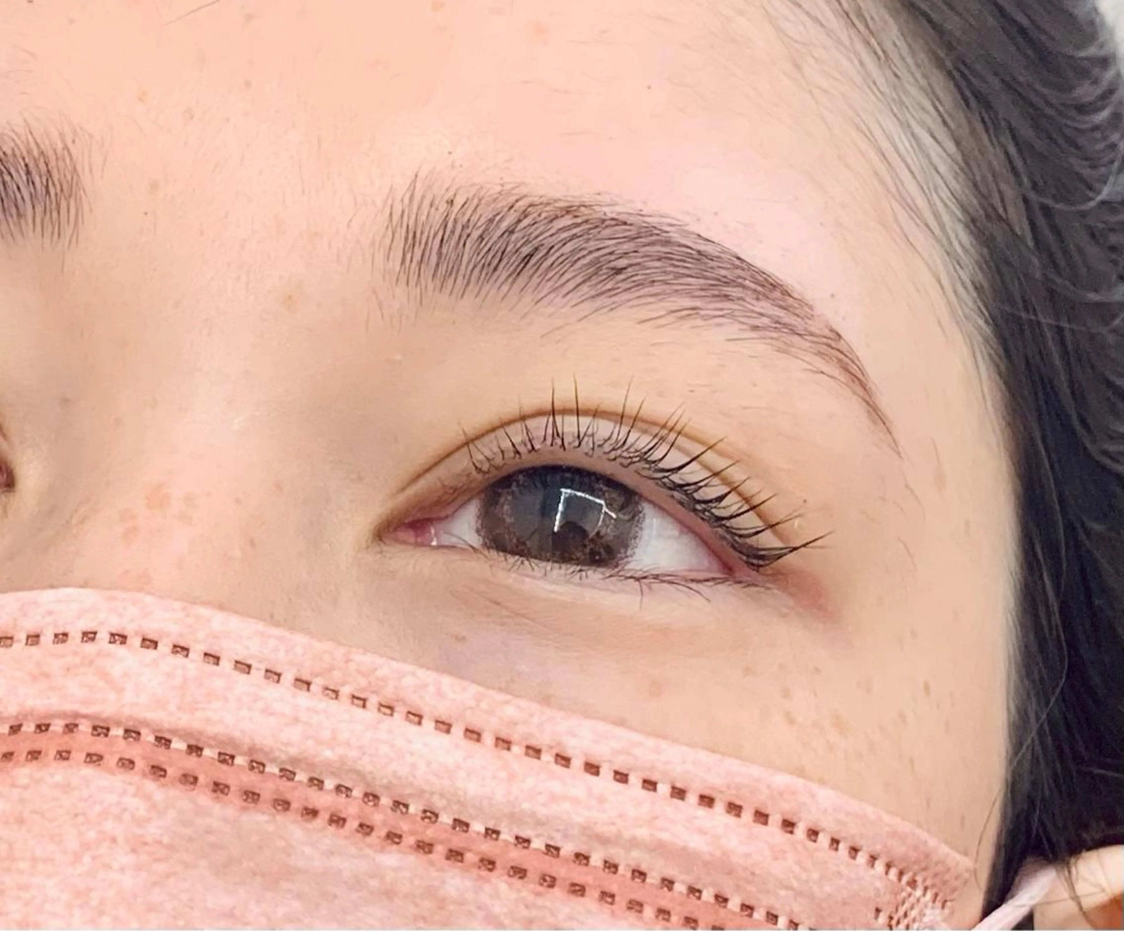 マツエク・マツパ アイブロウ 一重×まつ毛パーマ ワックス脱毛 その他(アイブロウ) 鍵山 千秋のヘアスタイル