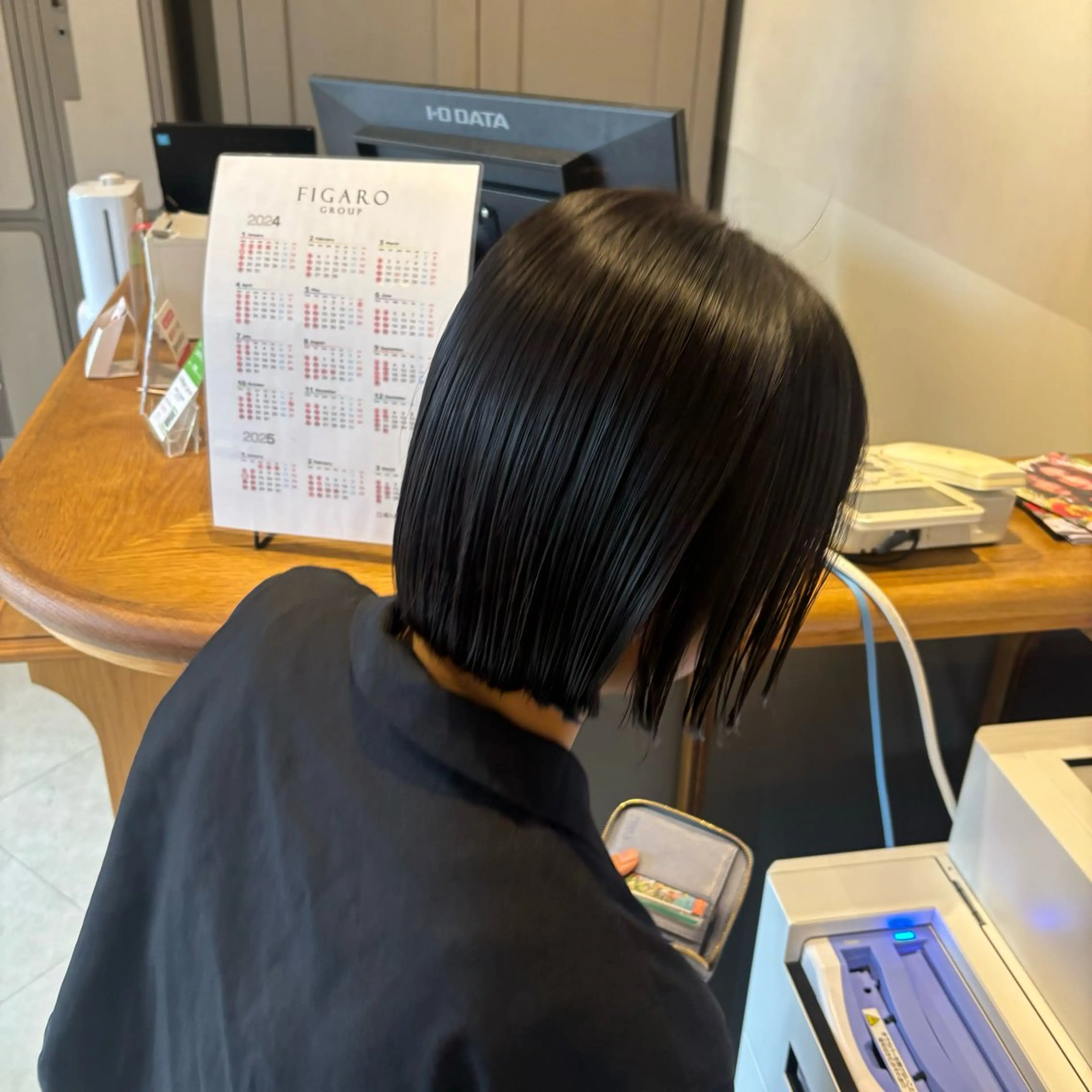 ショート ボブ カット トリートメント Jill franc _ ayanoのヘアスタイル