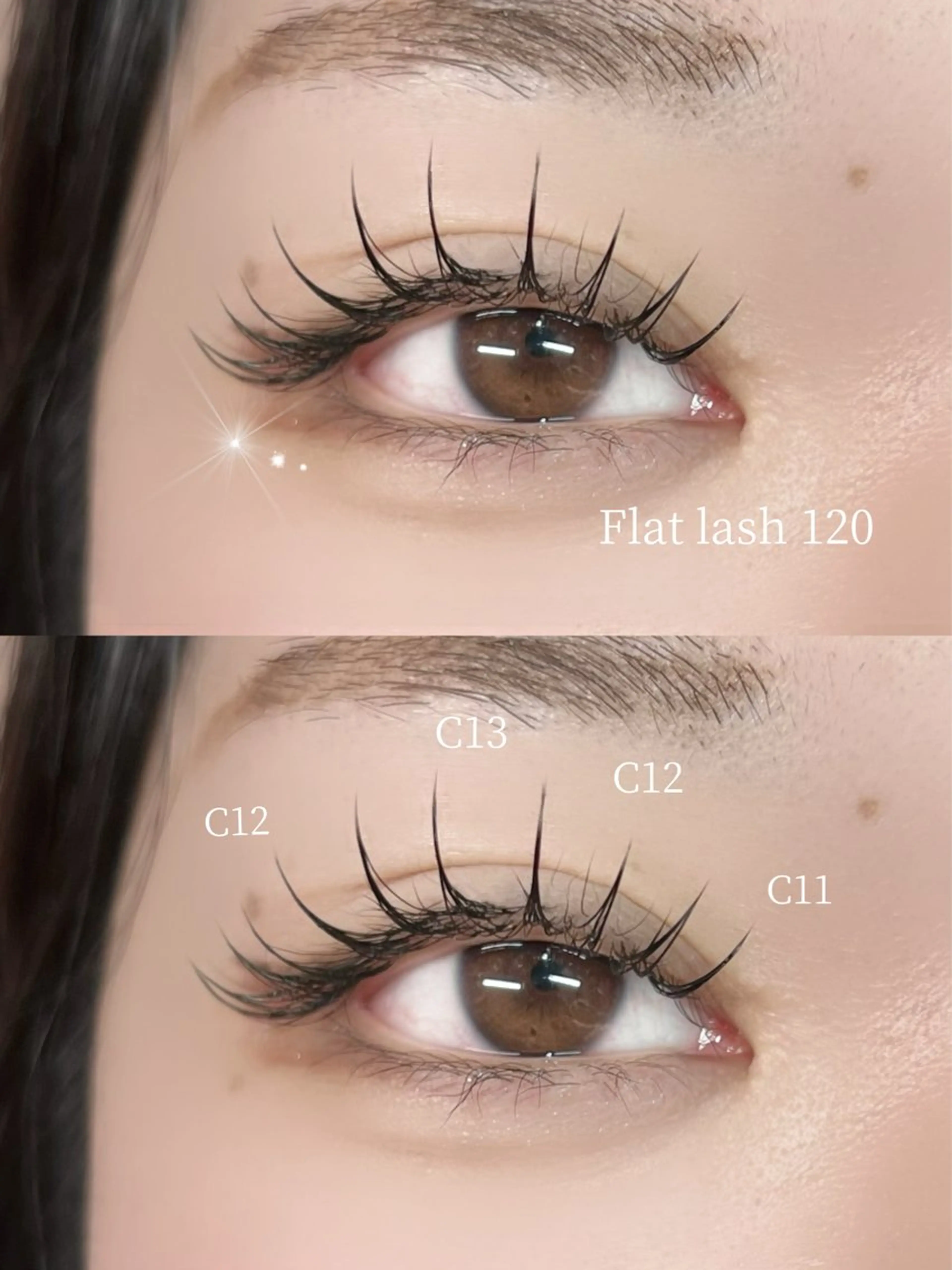 マツエク・マツパ フラットラッシュ マツエク Lily｜ rimiのマツエク・マツパデザイン