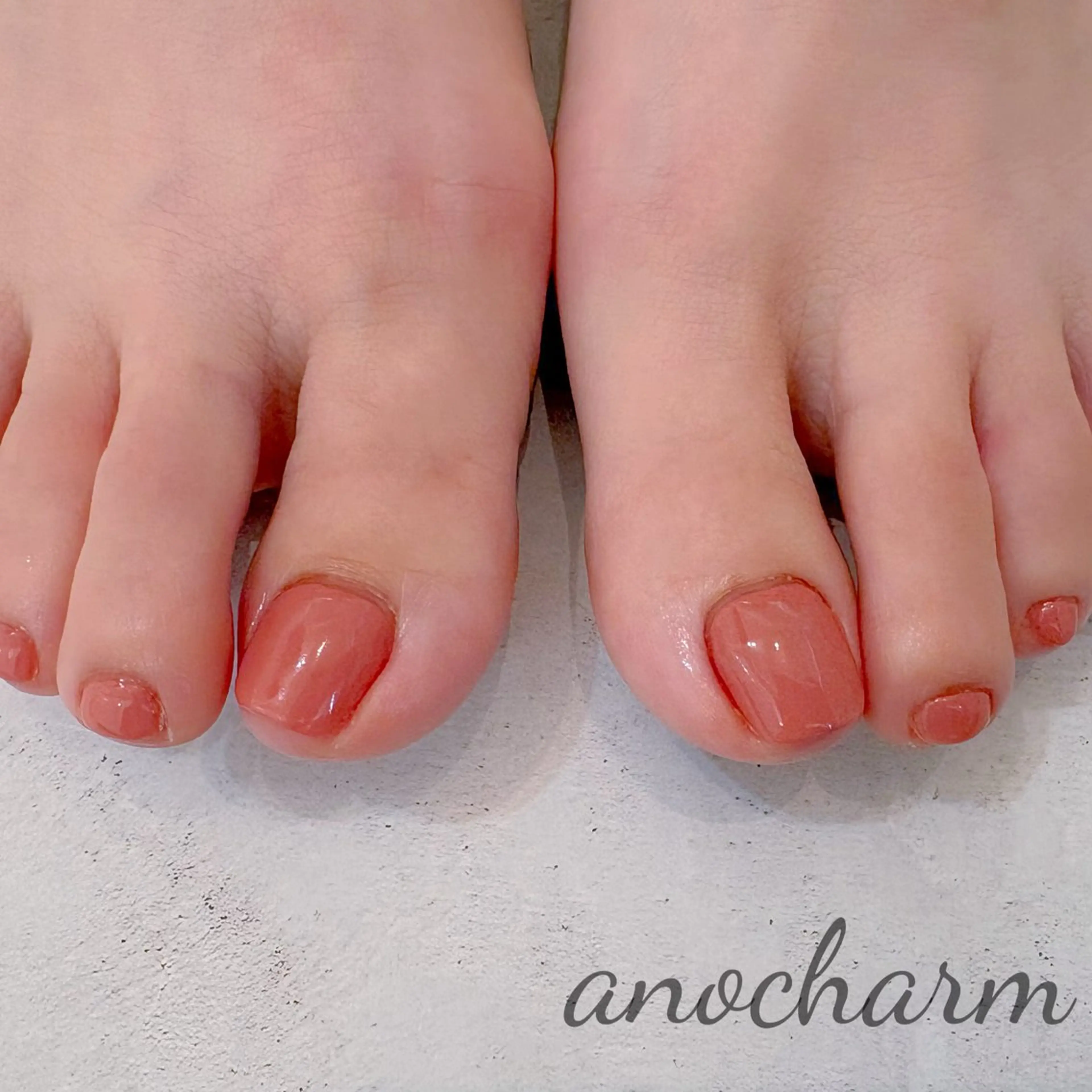 ネイル フットネイル anocharm❄️ Misatoのネイルデザイン