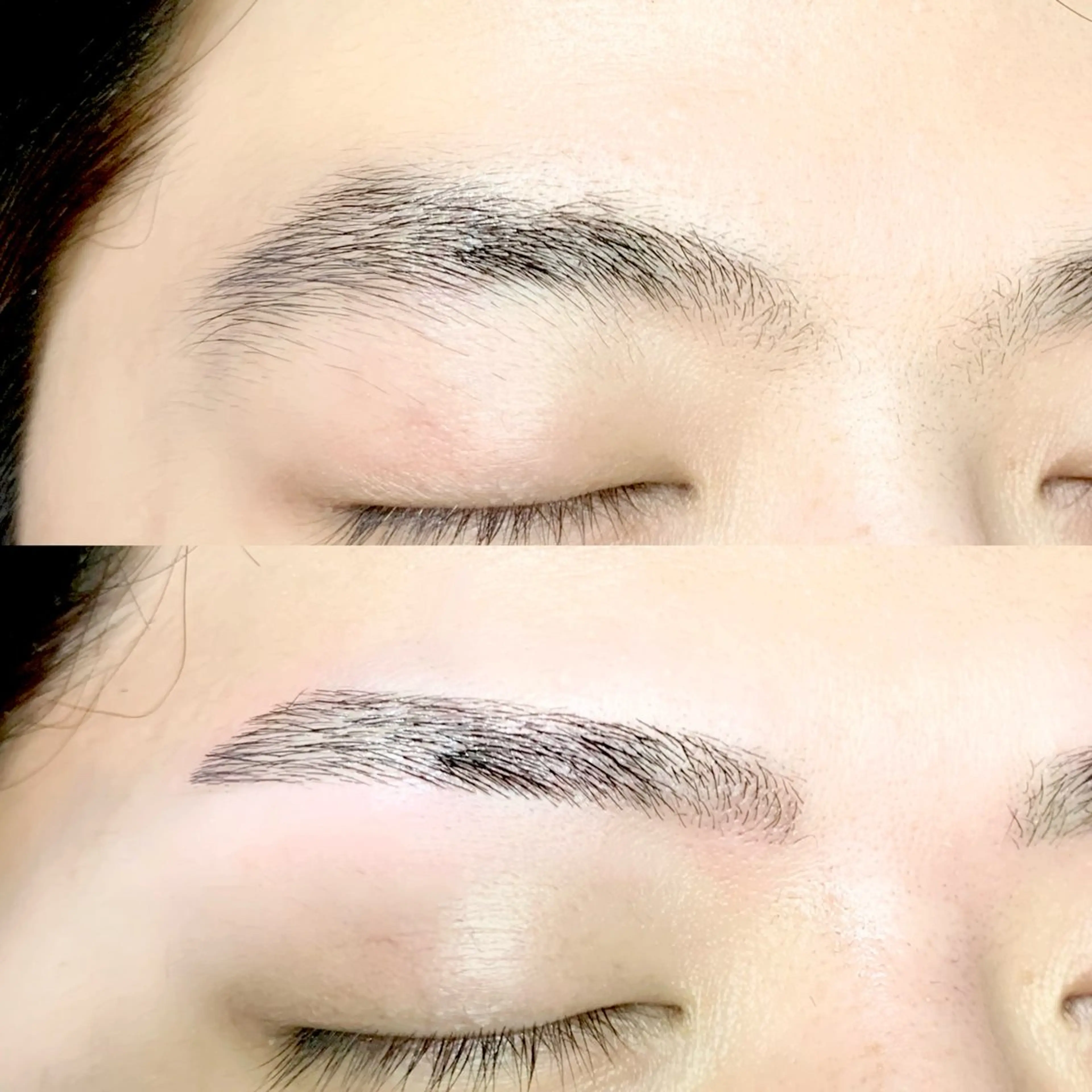 【メンズ】アイブロウWAXスタイリングの写真