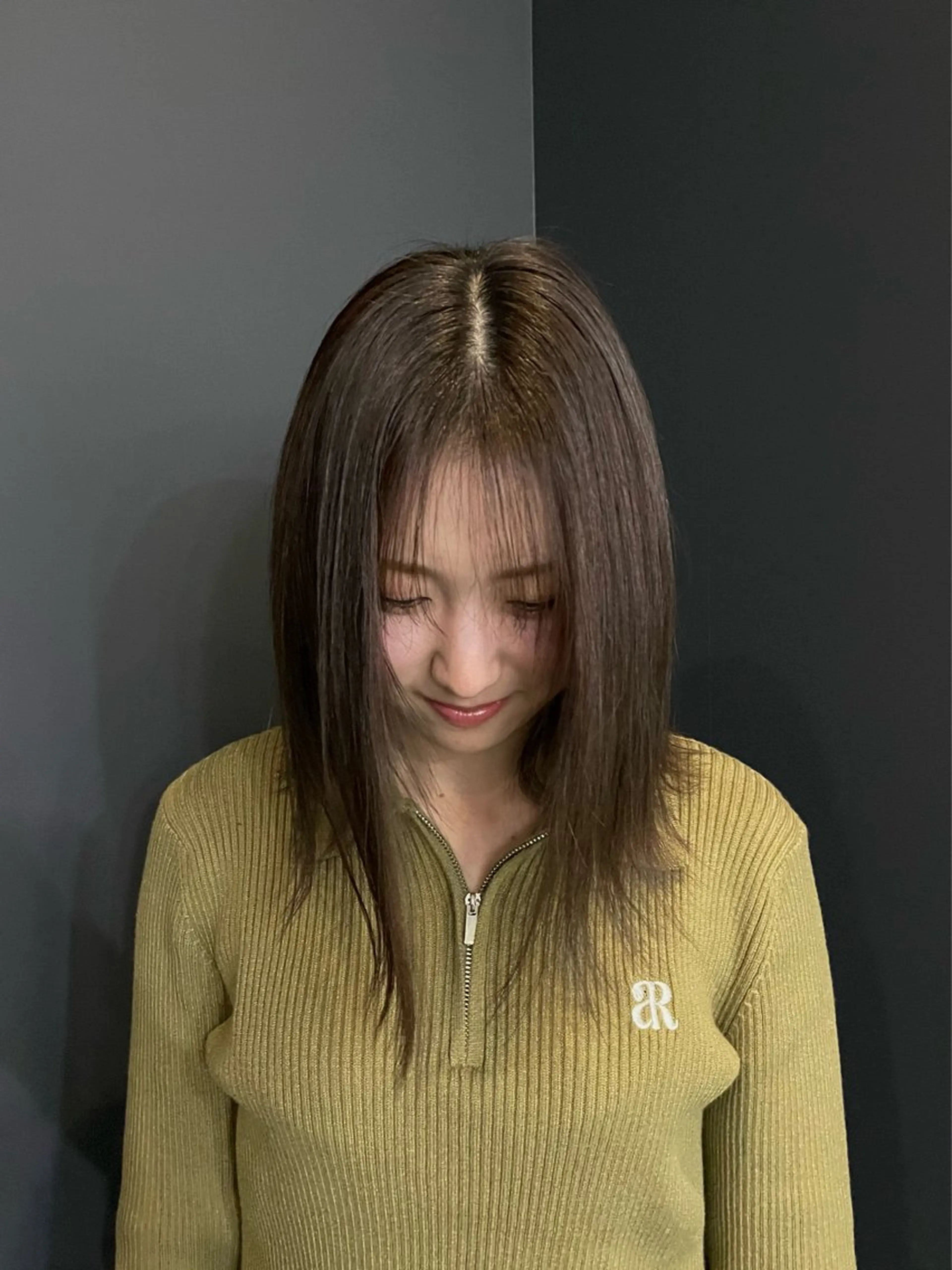 one color ブリーチ無しの写真