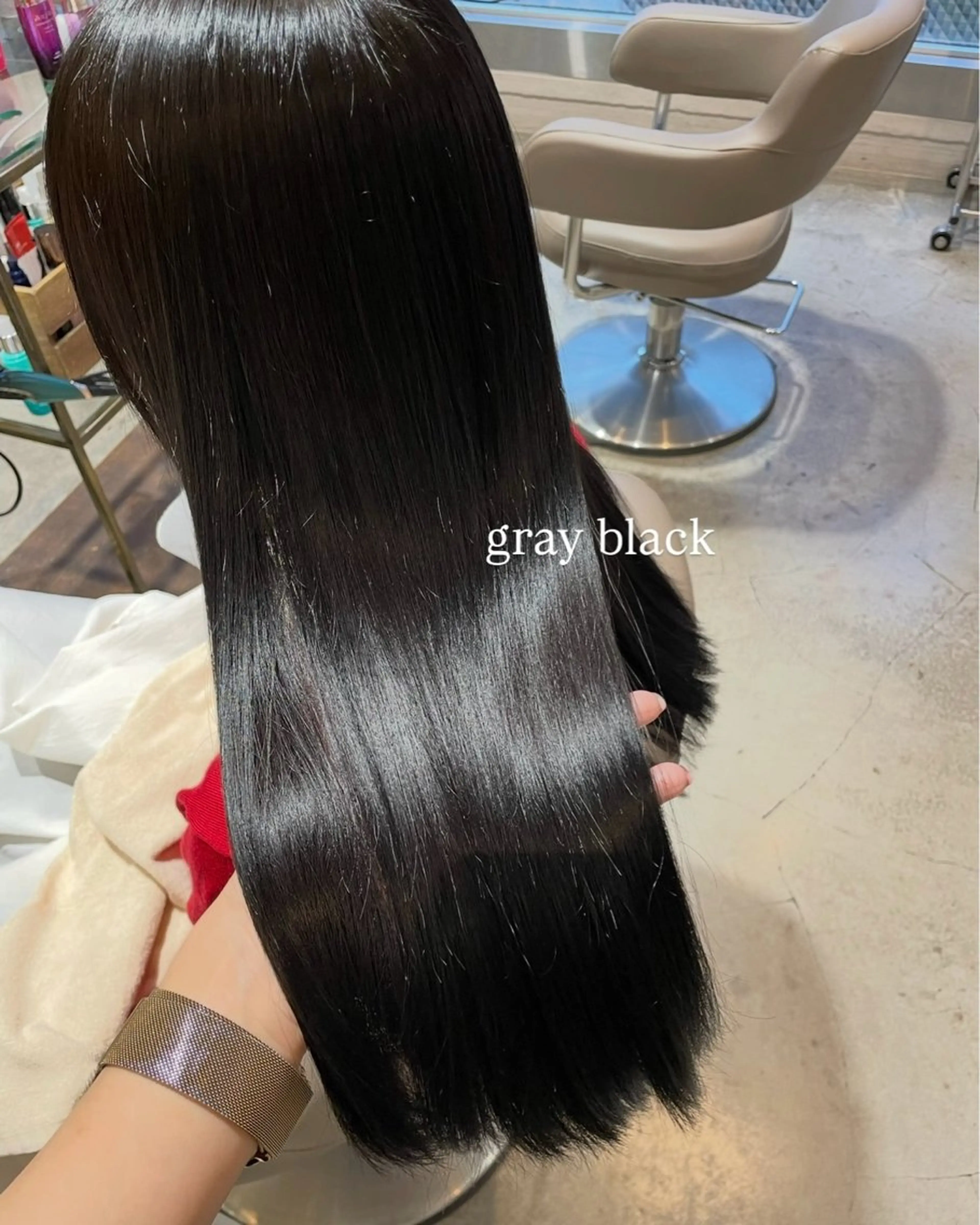 🤍ぷる艶美髪🤍カラー+次世代髪質改善トリートメントの写真