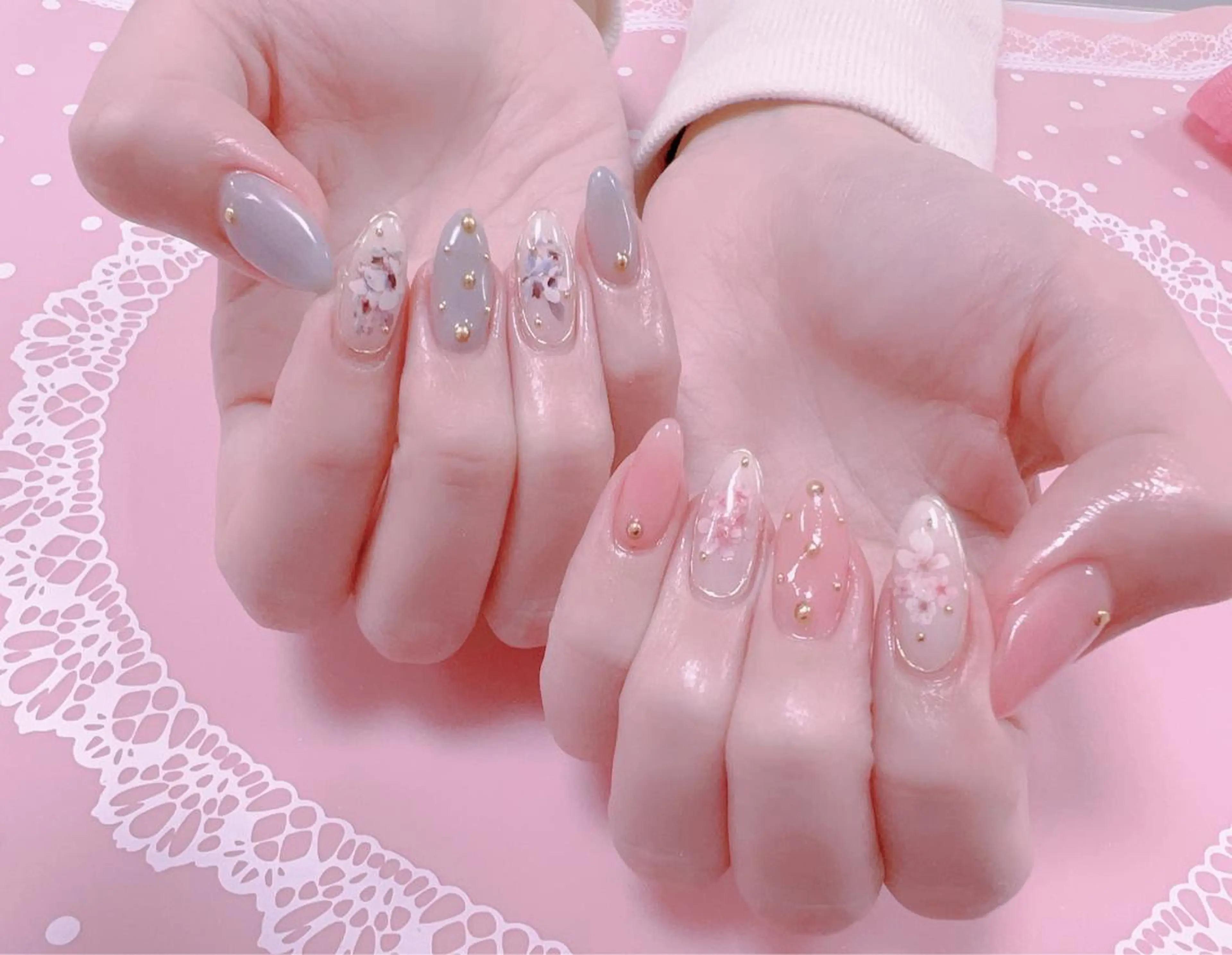 ネイル はぴねす所属・横浜 美夢のネイルデザイン