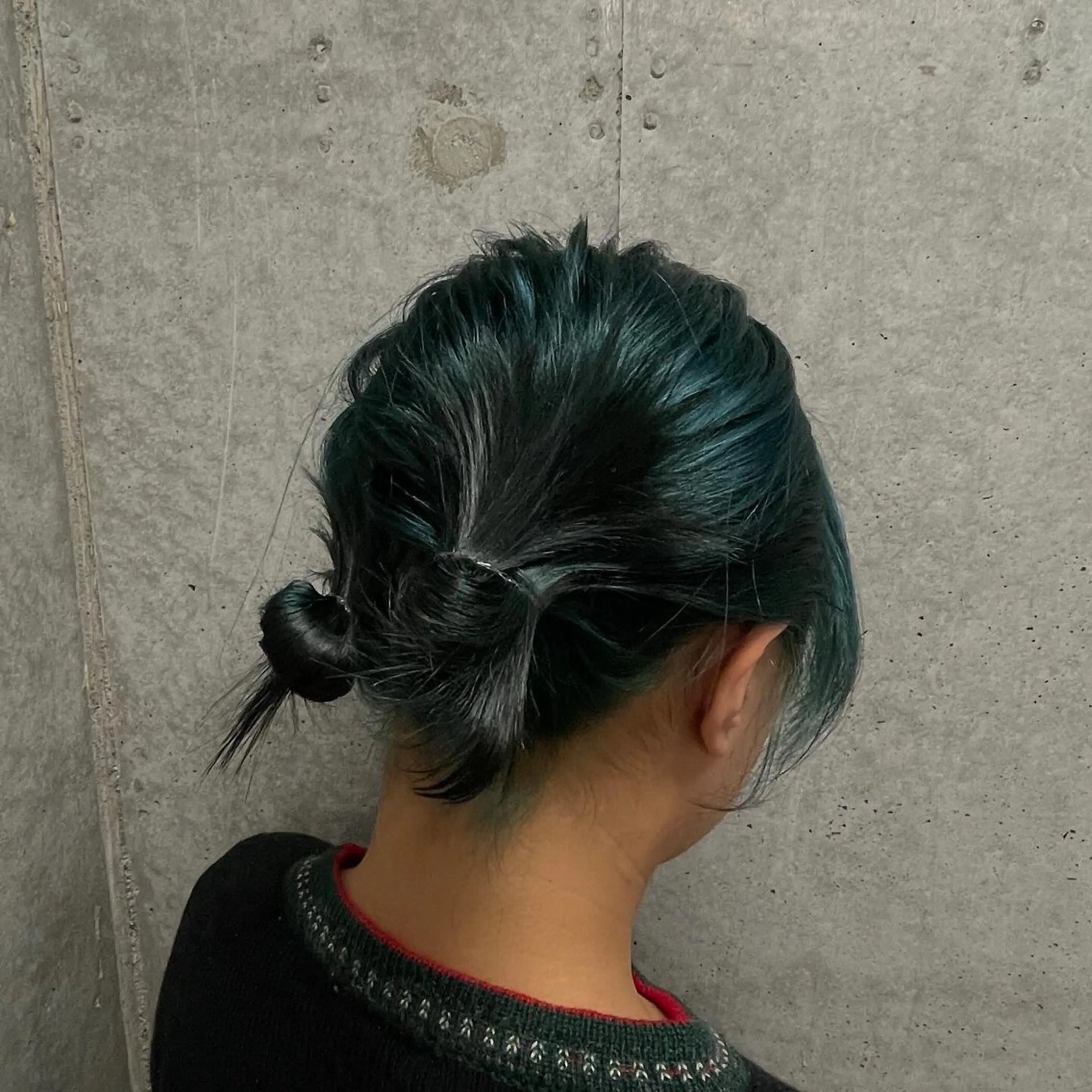 ヘアアレンジ レイヤー/透けカラー アレンジ/篠崎渚彩のヘアスタイル