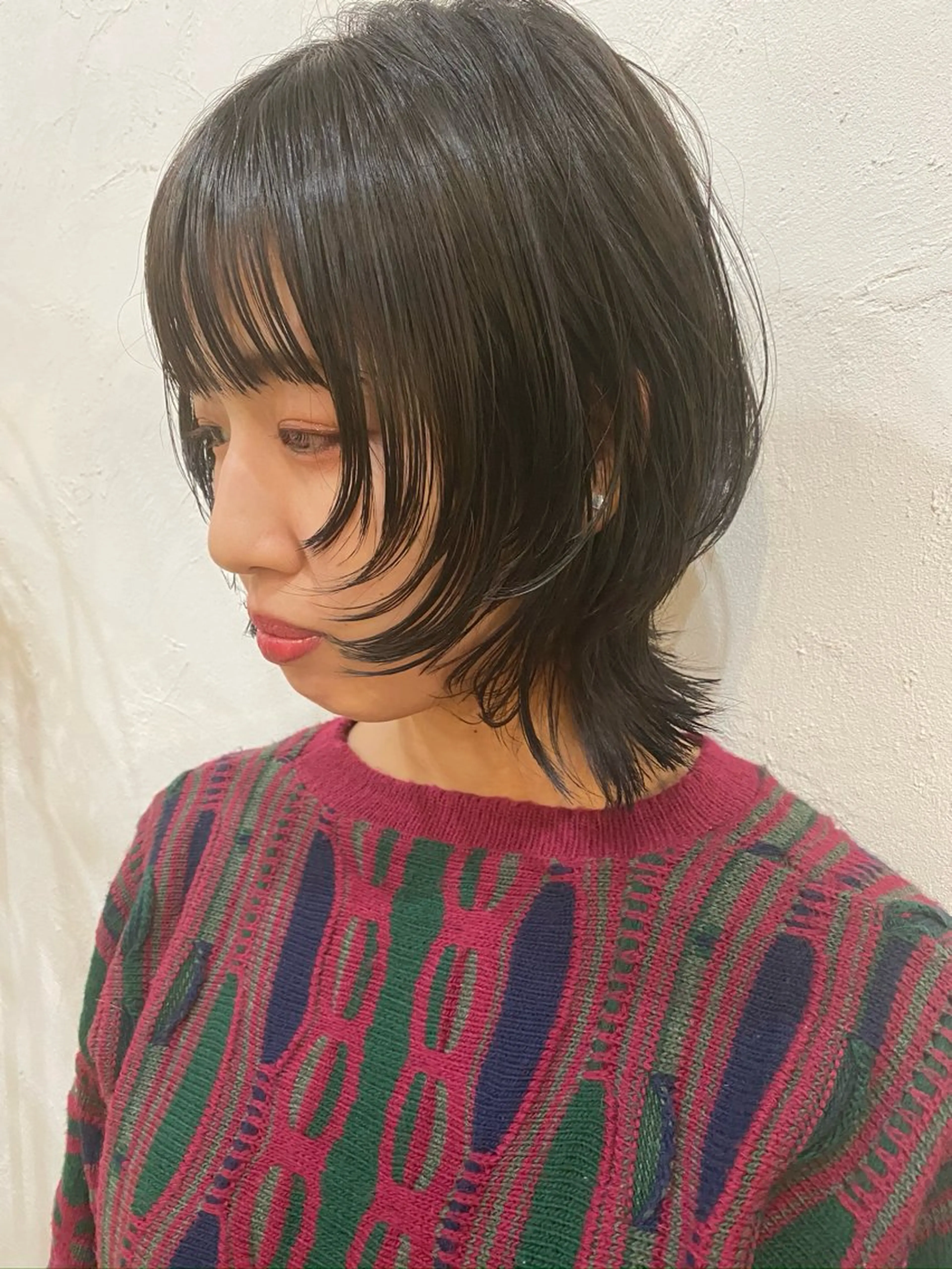 ショート 透明感カラー🍃 レイヤースタイル✨葵のヘアスタイル