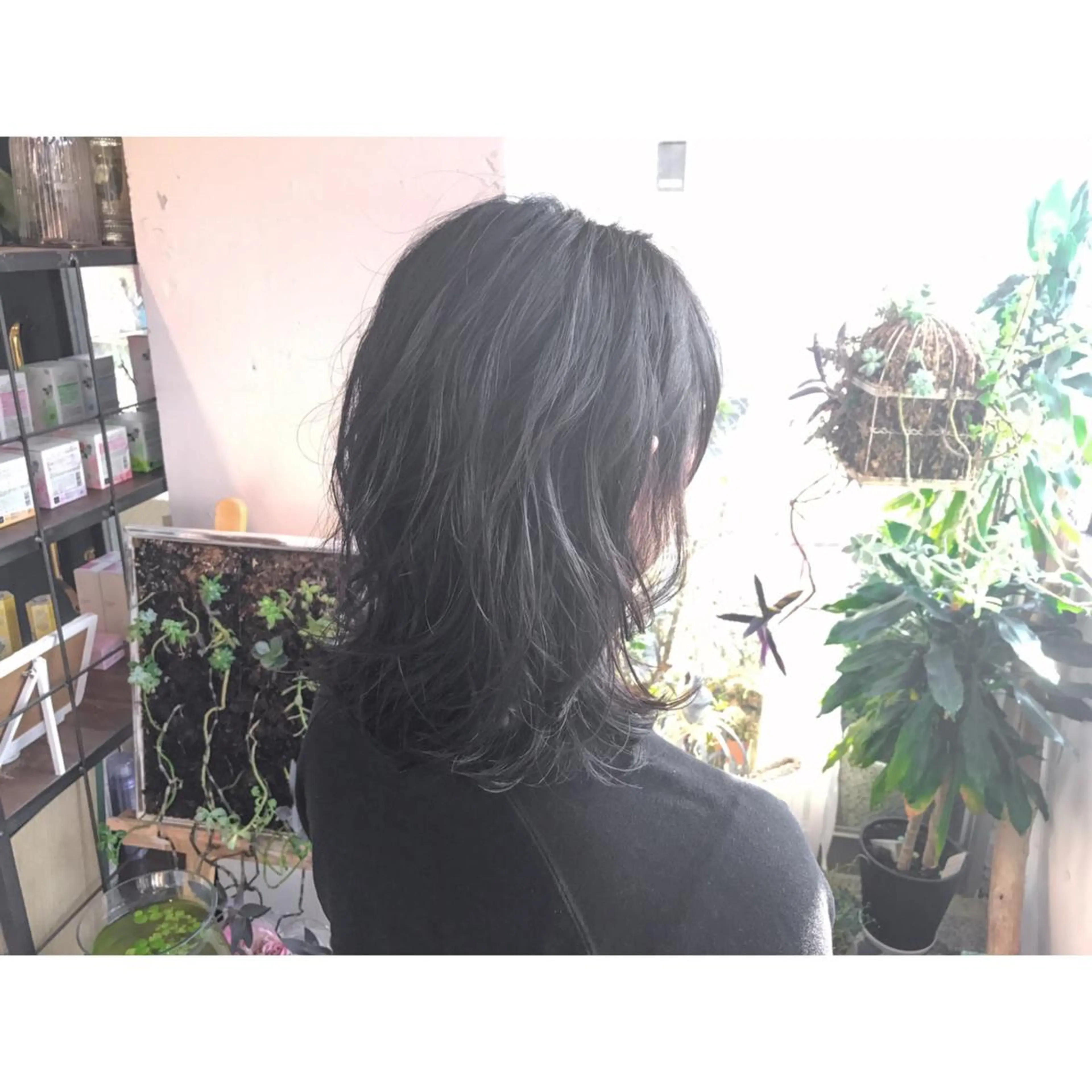 ミディアム パーマ ミディアムパーマ くせ毛 ショート/レイヤー なら石井知希のヘアスタイル