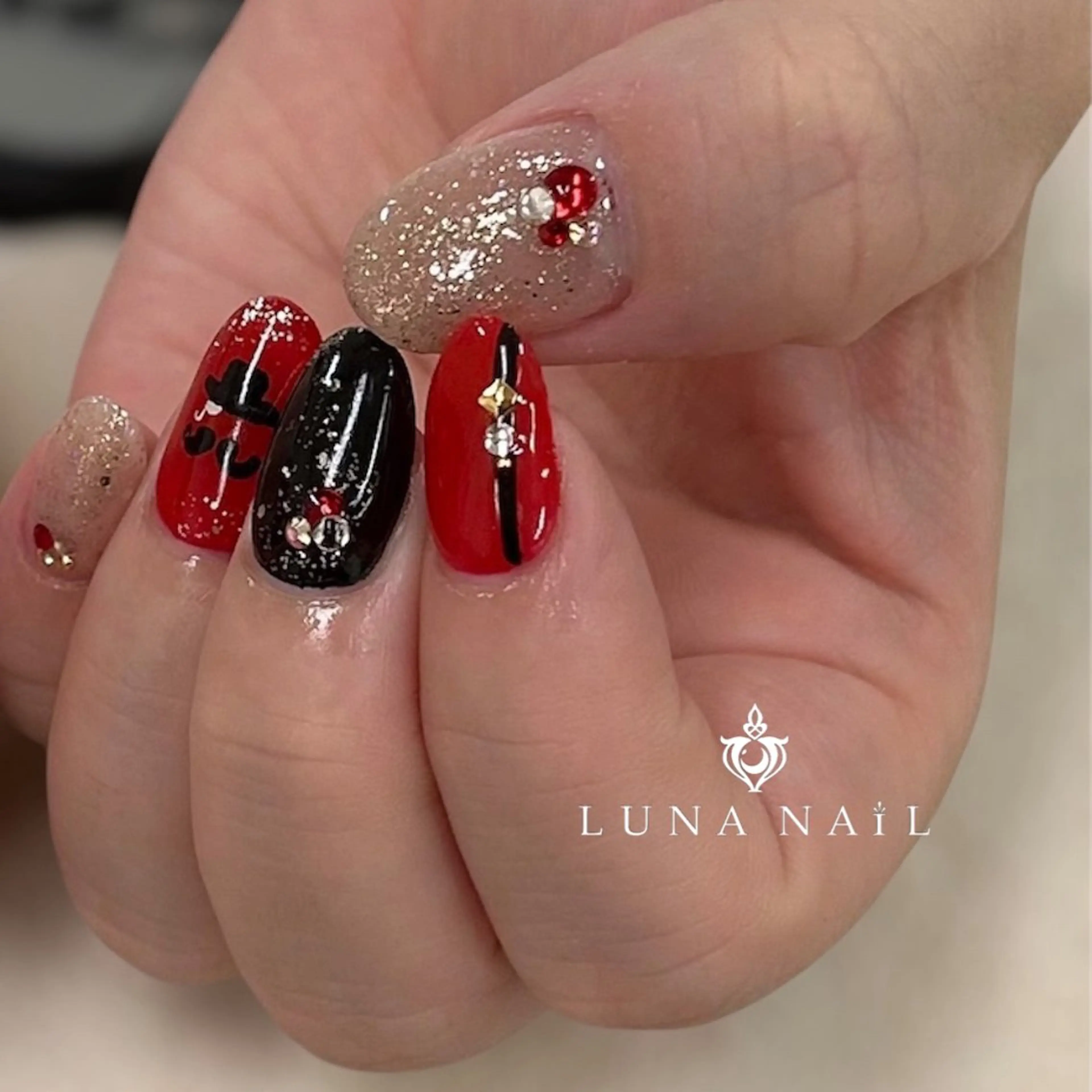 ネイル ハンドネイル アトリエ　ミモザ所属・いまむら あかりのネイルデザイン