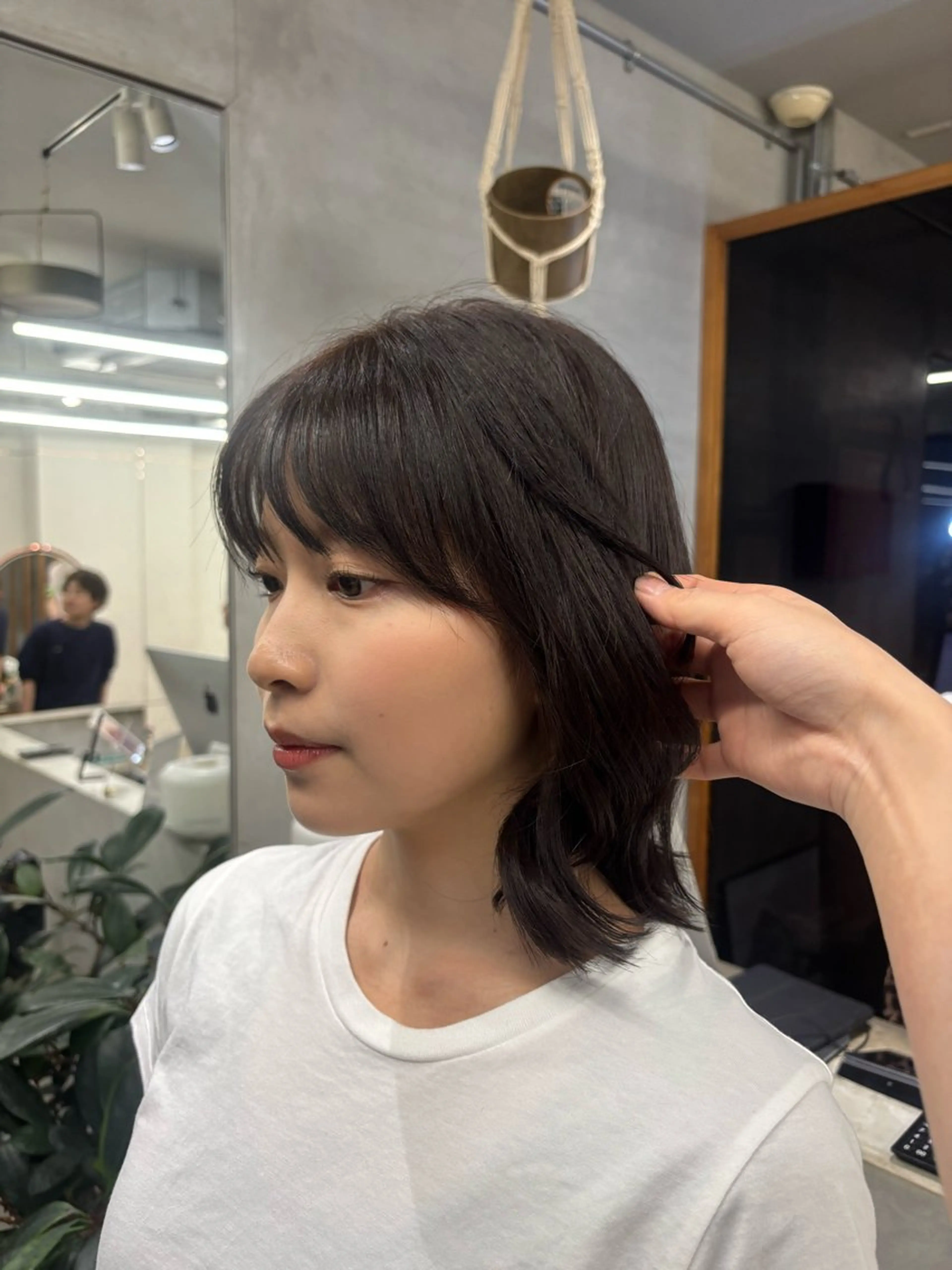 カラー 山本 美里亜のヘアスタイル