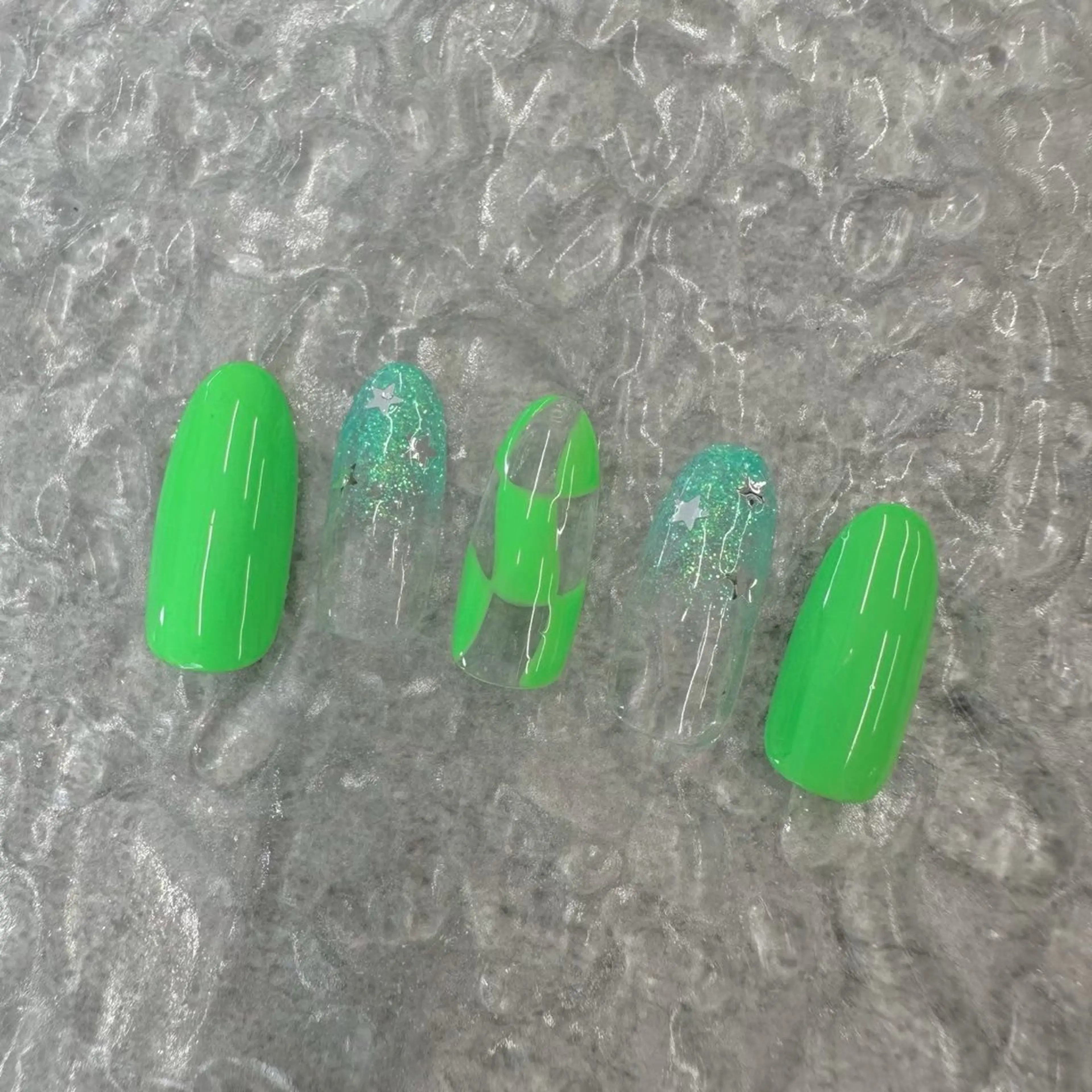 ネイル ⭐︎休業中の練習⭐︎ JNA認定講師髙橋のネイルデザイン