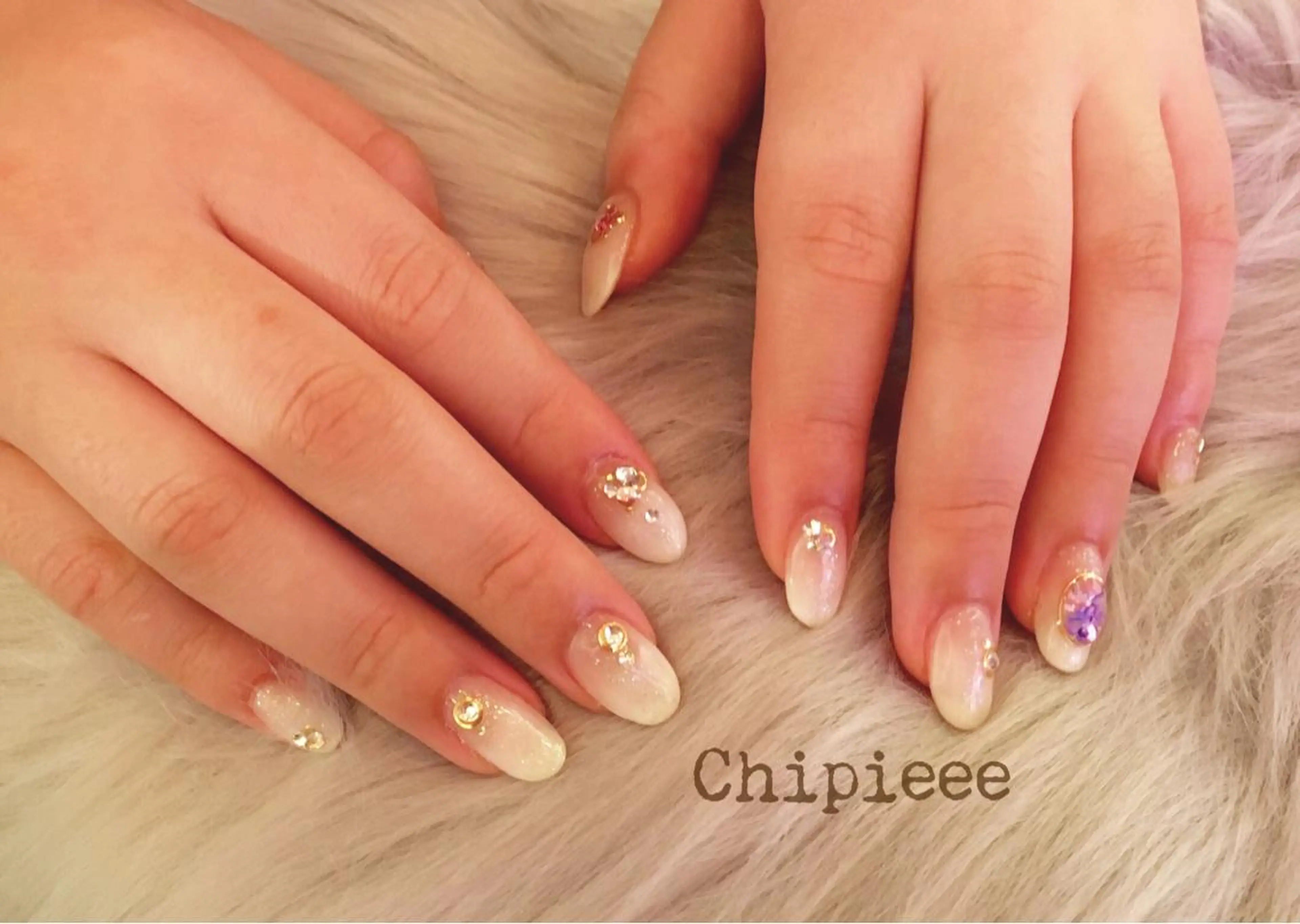 ネイル 冬ネイル revia所属・ERI Nailistのネイルデザイン