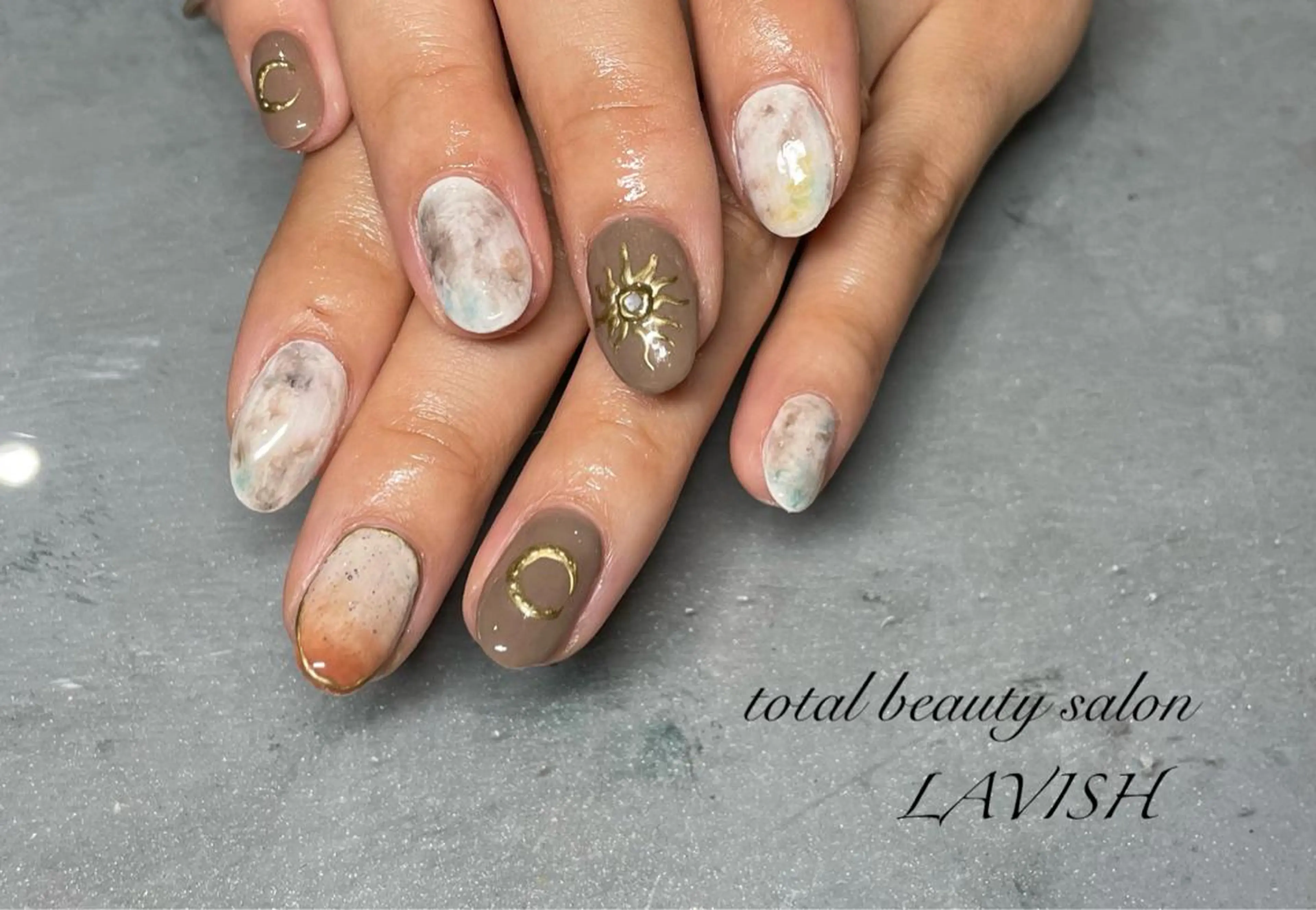 ネイル LAVISH nail salonのヘアスタイル