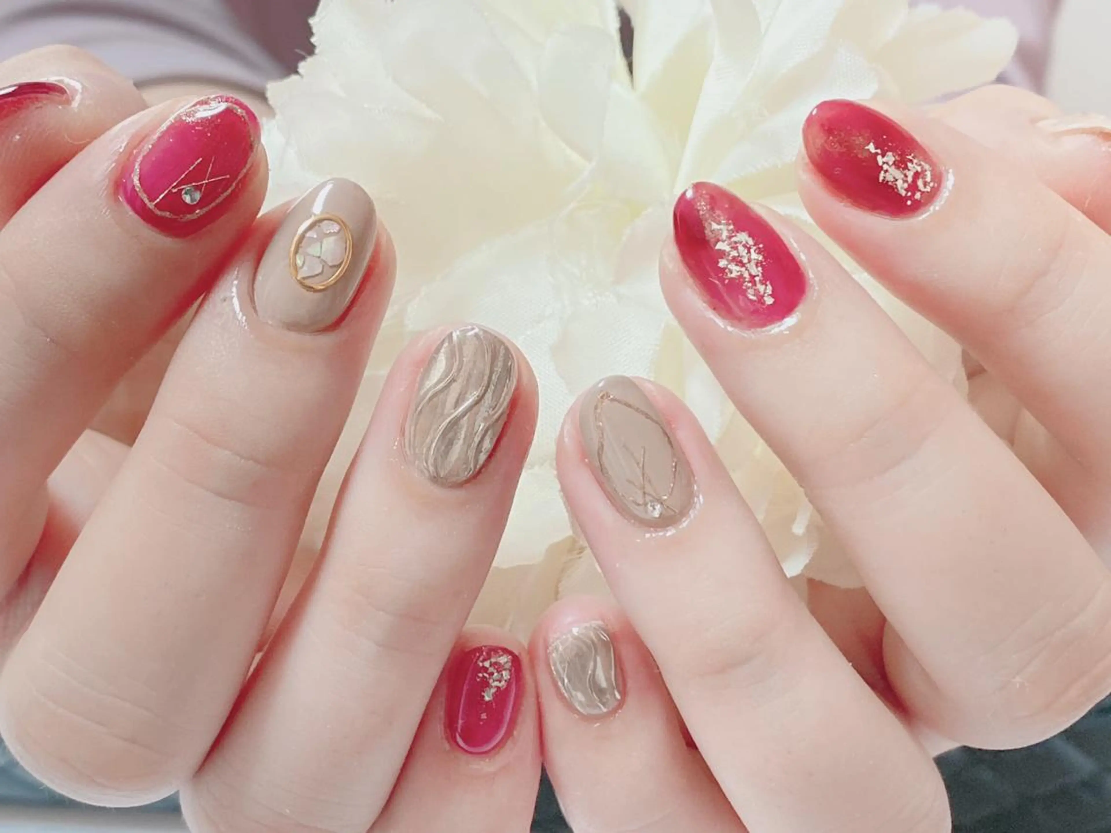 ネイル ハンドネイル Ｎail Ｓalon ertiのネイルデザイン