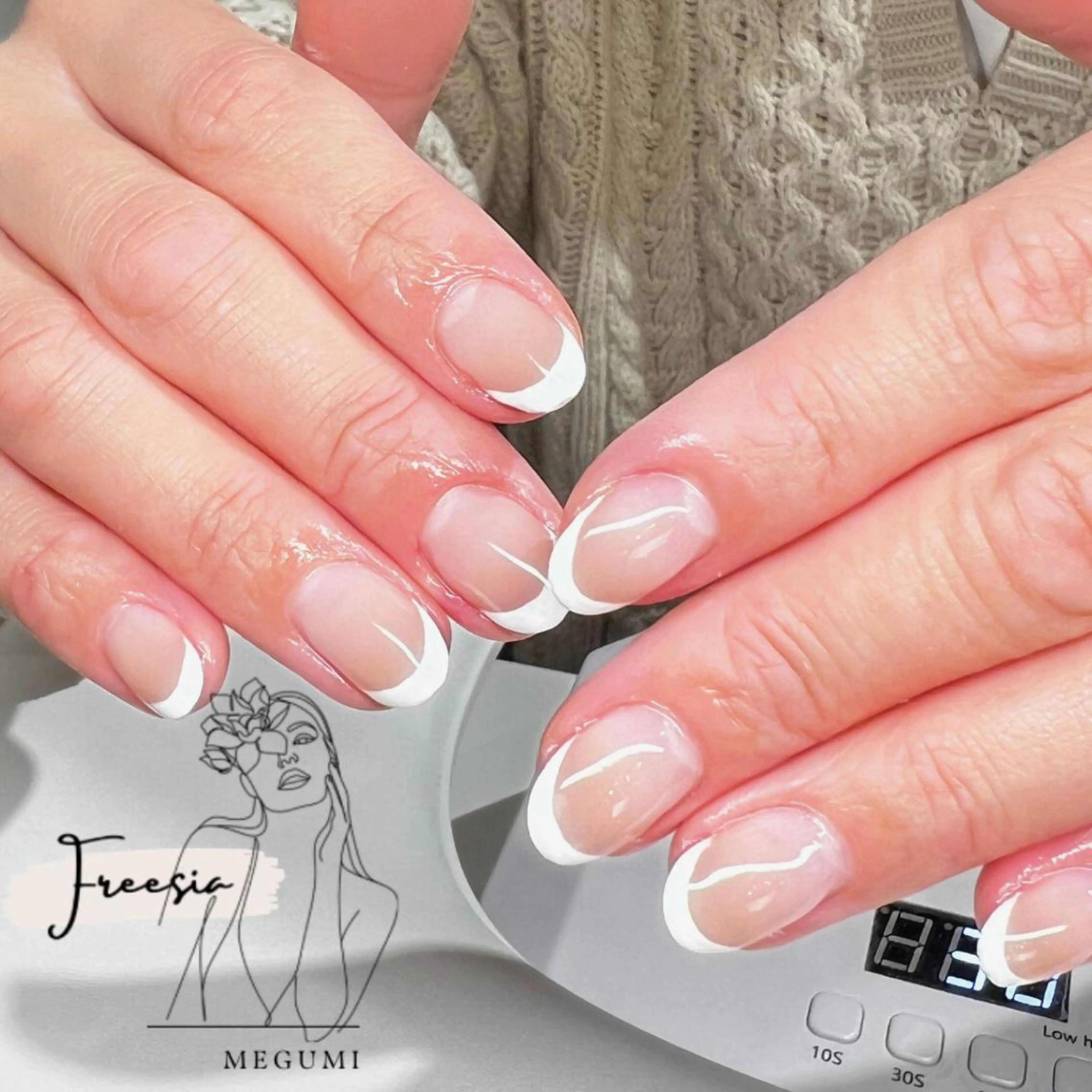 ネイル フレンチネイル オフィスネイル シンプルネイル ハンドネイル New open✨ 井土ヶ谷店 Meguのネイルデザイン