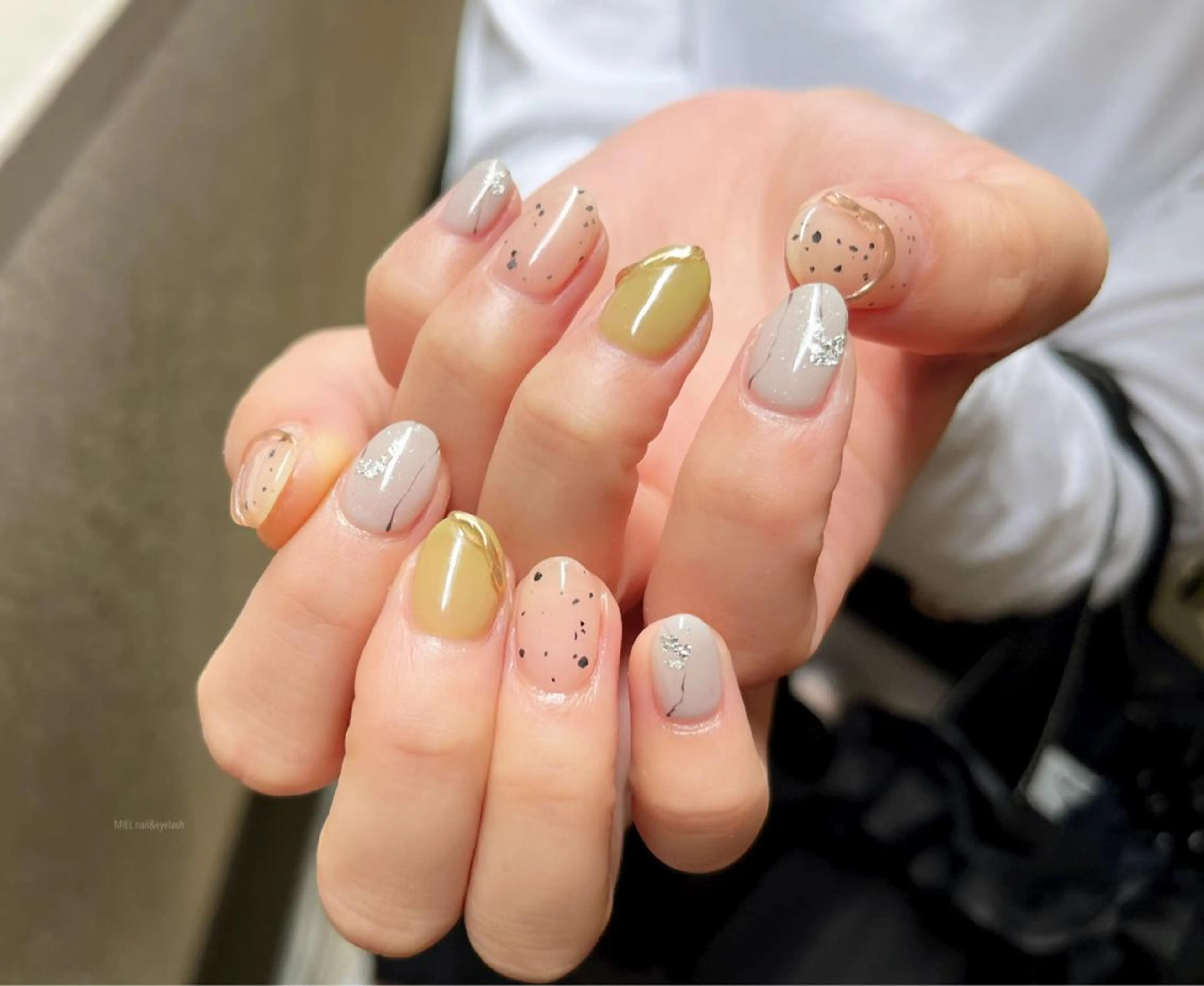 ネイル ニュアンスネイル ハンドネイル nail salon monailのネイルデザイン