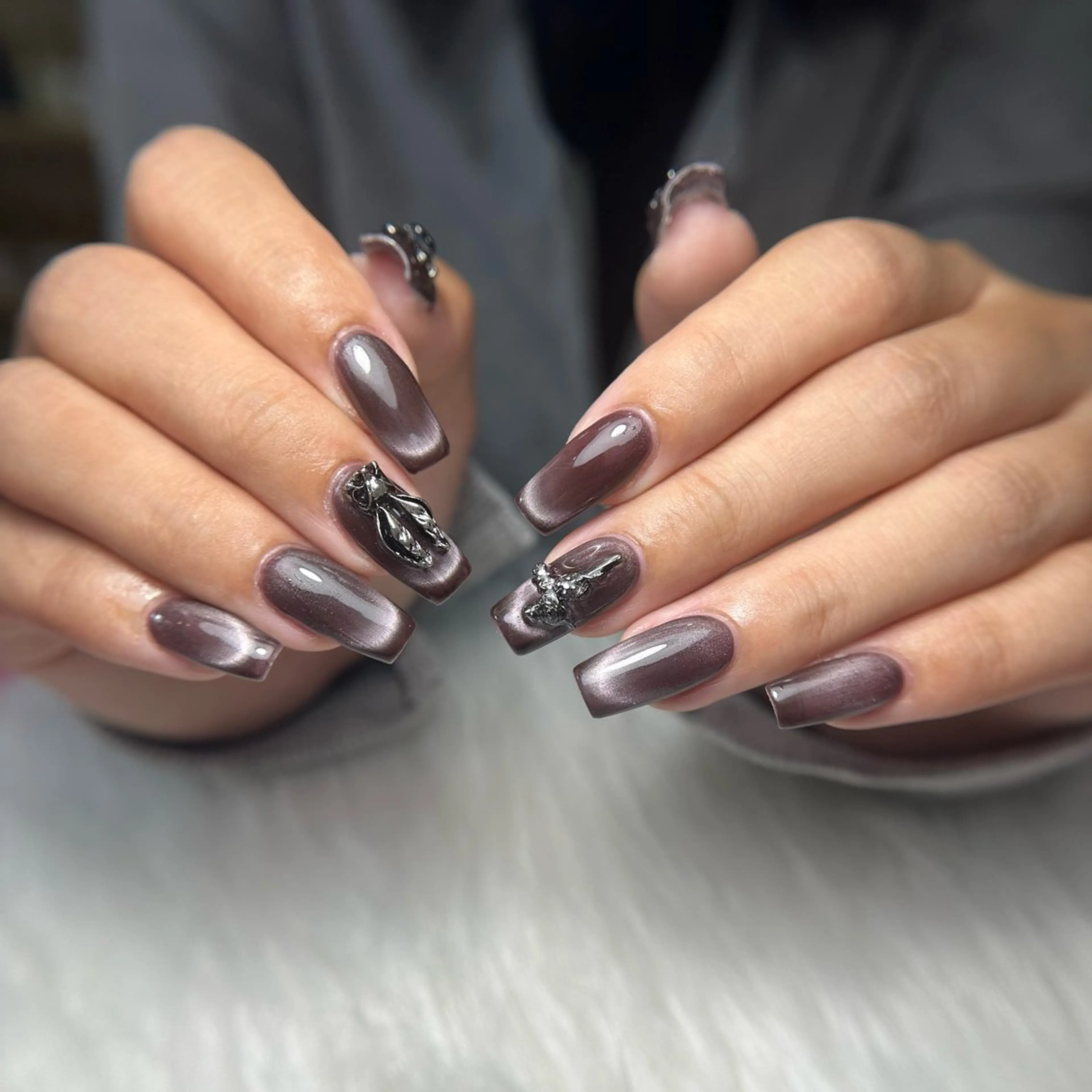 ネイル 長さ出し ジェルネイル 持ち込み オフィスネイル ワンカラーネイル ハンドネイル Michi Nail Staffのネイルデザイン