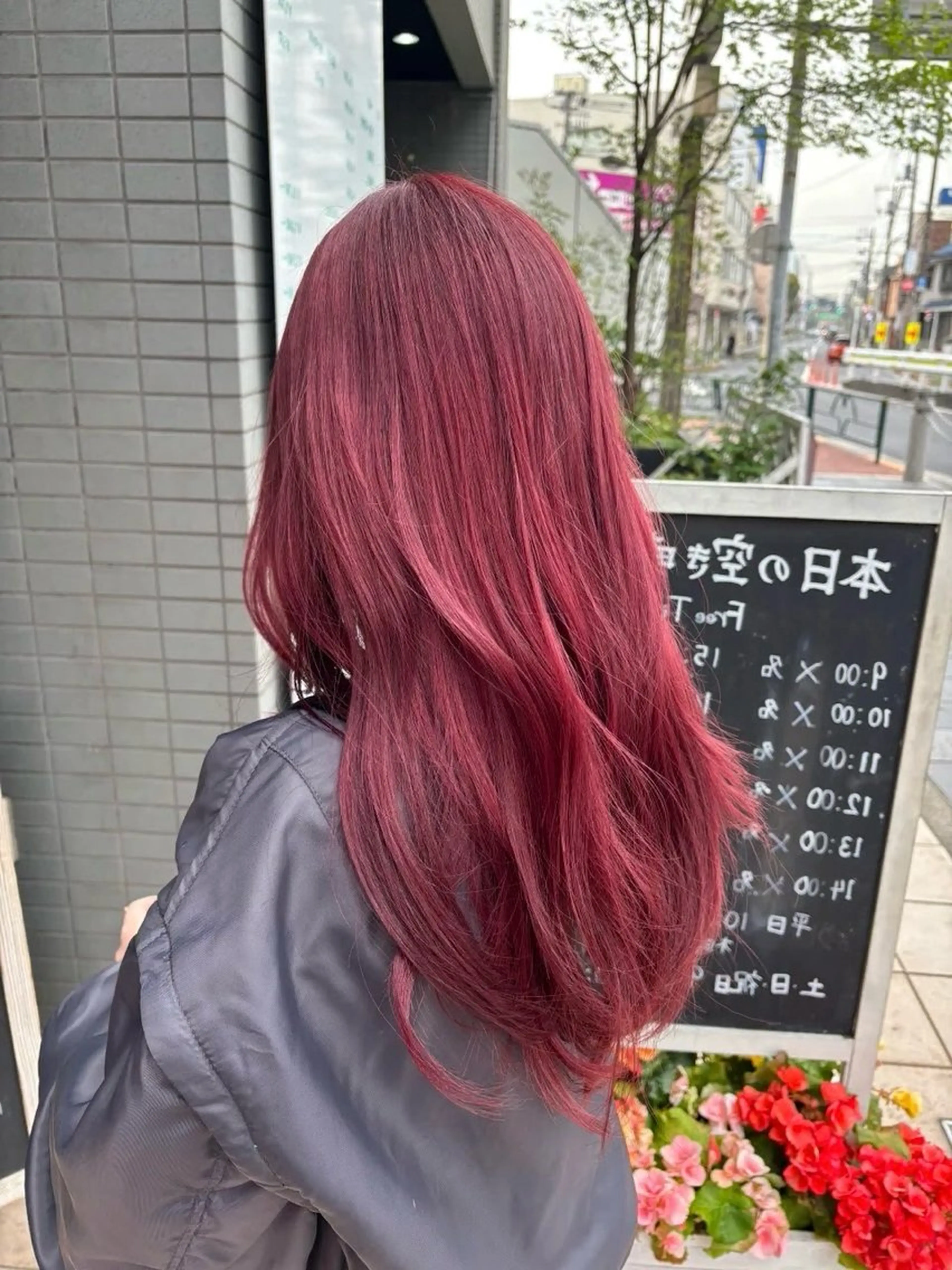 ロング カラー ✨3ヶ月後にデビュー する🎨みのり💯のヘアスタイル