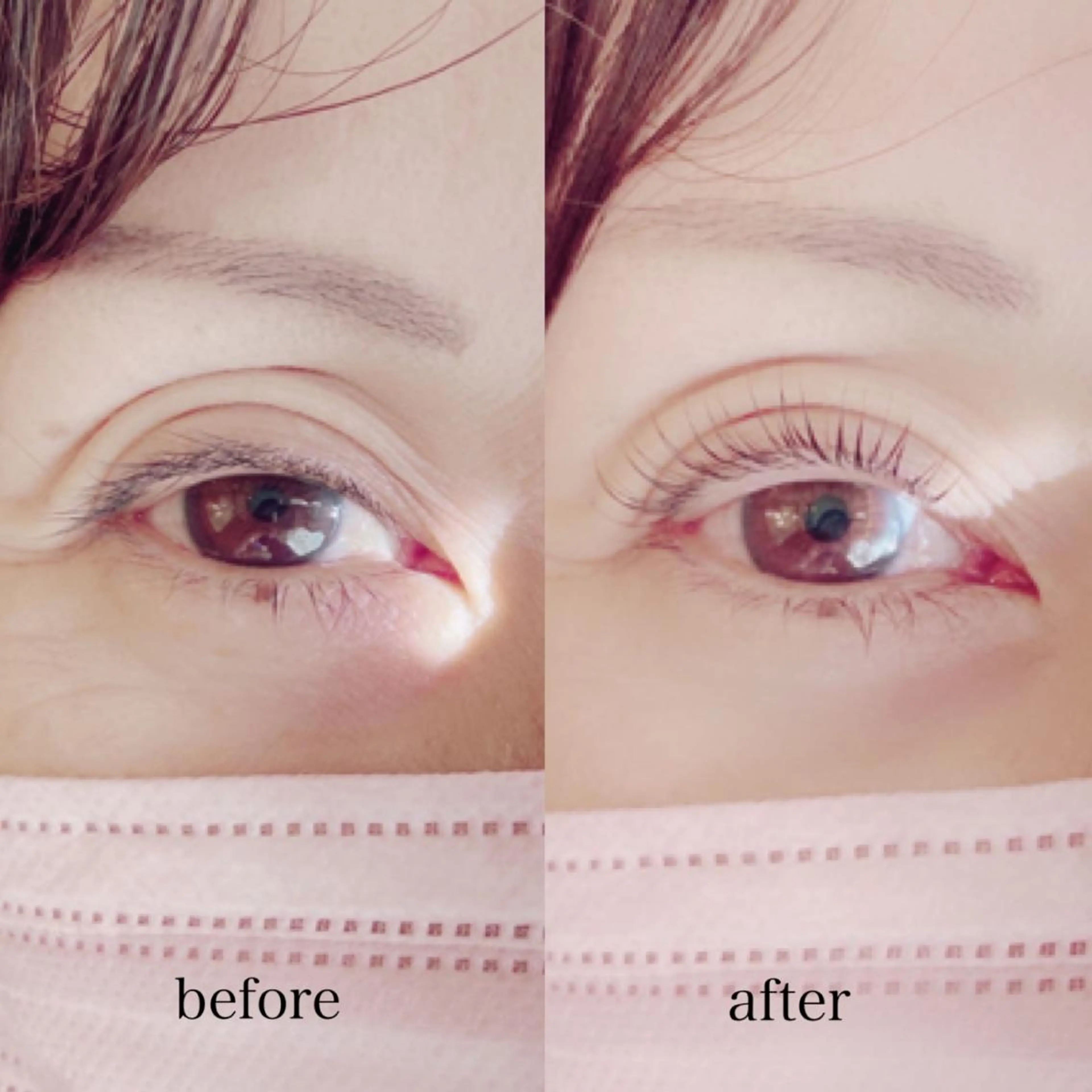 マツエク・マツパ カラーマツエク フラットラッシュ 韓国風マツエク パリジェンヌラッシュリフト まつげパーマ barro.1995所属・オーダーメイドまつげ &まゆげ.RIKAのマツエク・マツパデザイン